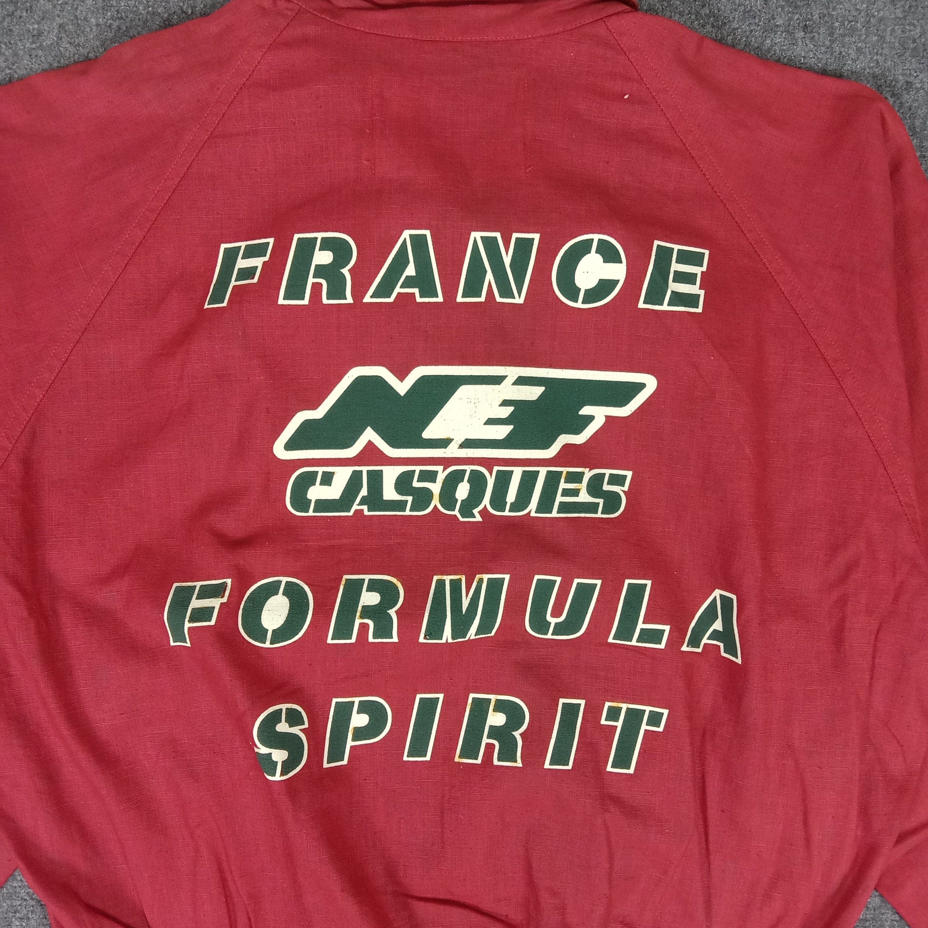 Japanese Brand × Vintage France Casquies Formula Spirit Racing Formula One Jacket Size US S / EU 44-46 / 1 - 2 Thumbnail
