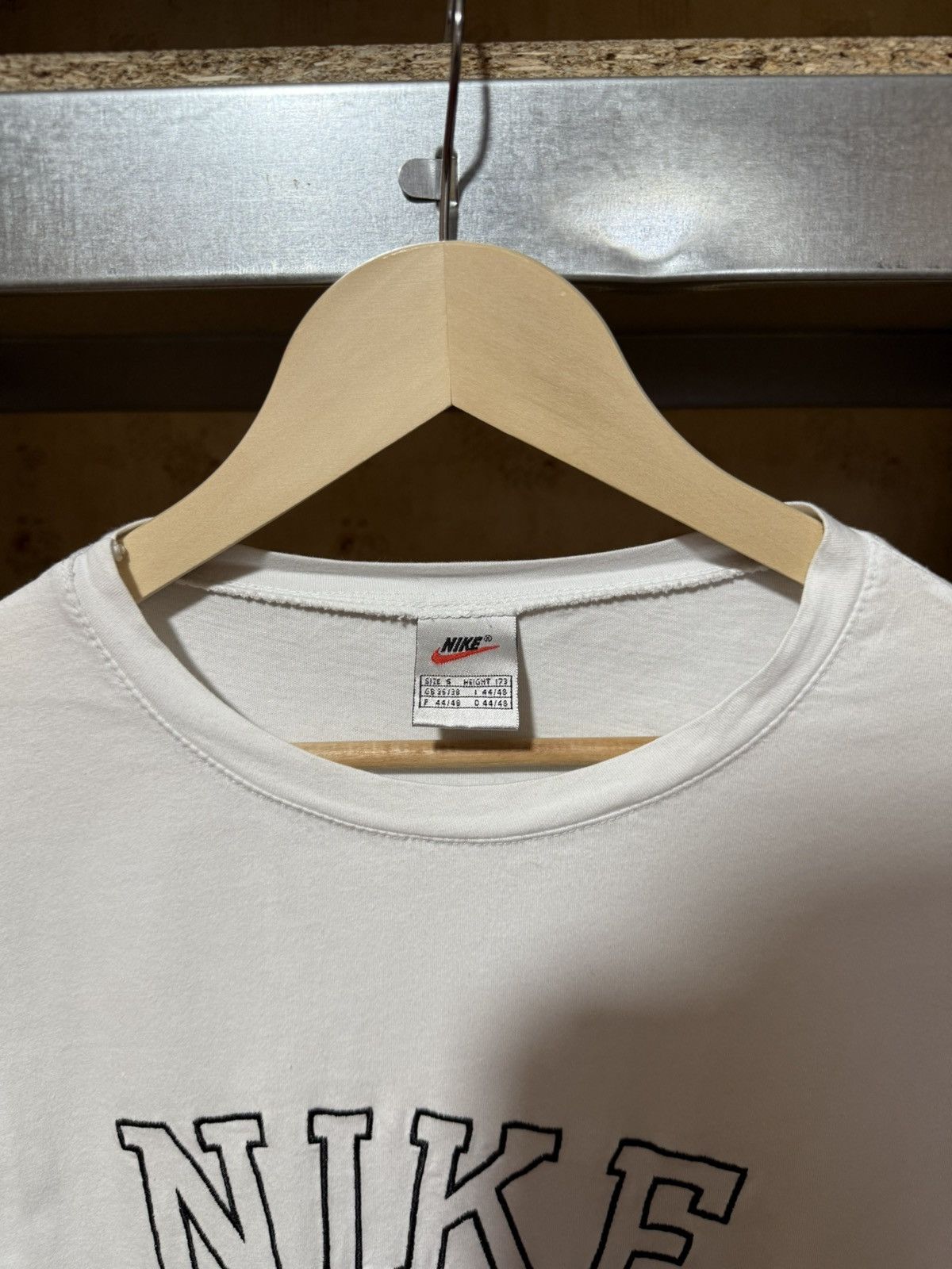 Nike × Vintage 🇺🇸 Vintage 90’s Nike American Retro USA Bootleg T-shirt Y2K Size US S / EU 44-46 / 1 - 4 Thumbnail