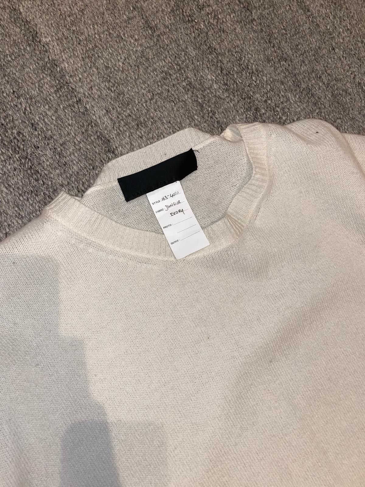 Haider Ackermann Haider Ackermann - SS16 Ivory Embroided Knit Size US M / EU 48-50 / 2 - 3 Thumbnail