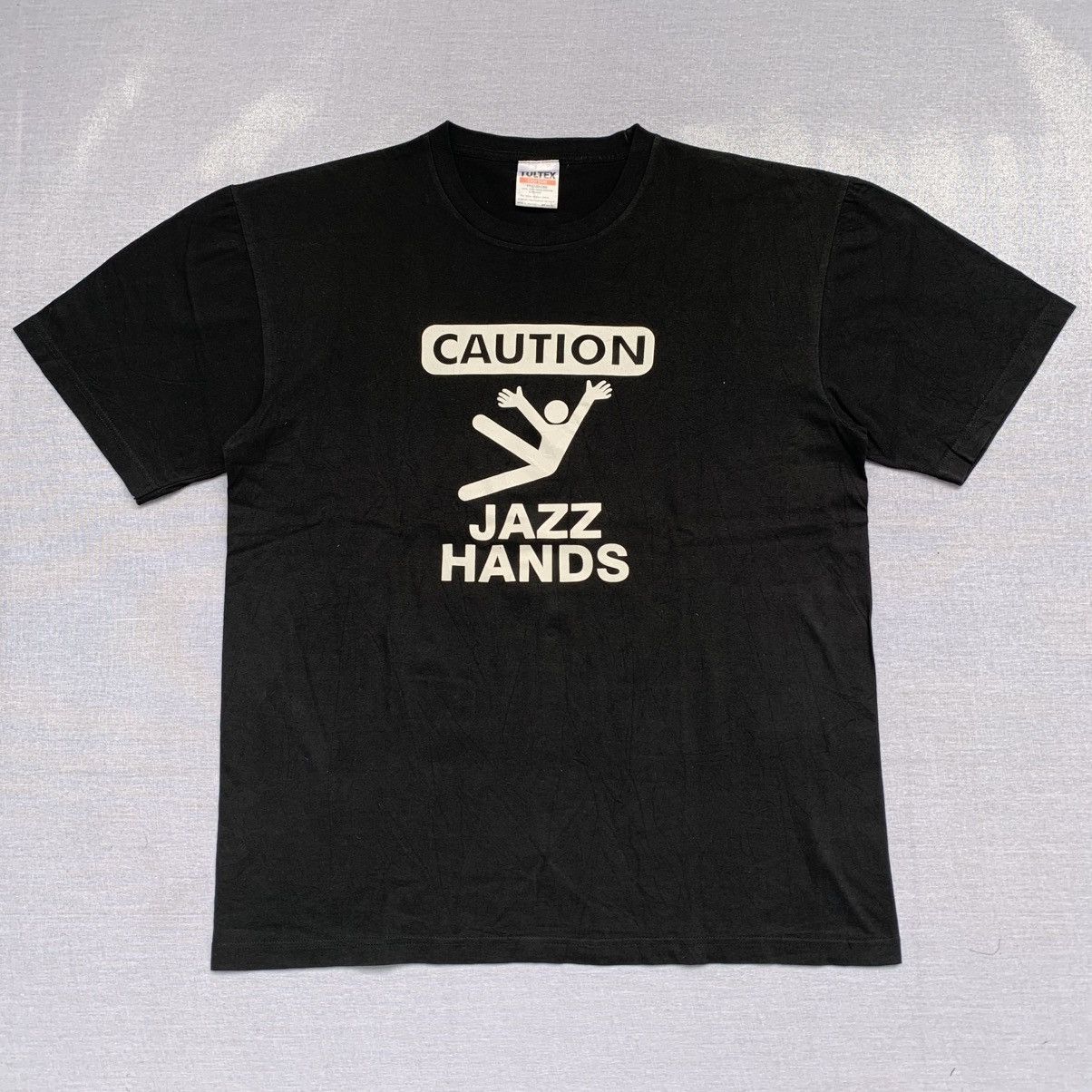 Vintage jazz hand tshirt Size US L / EU 52-54 / 3 - 1 Thumbnail