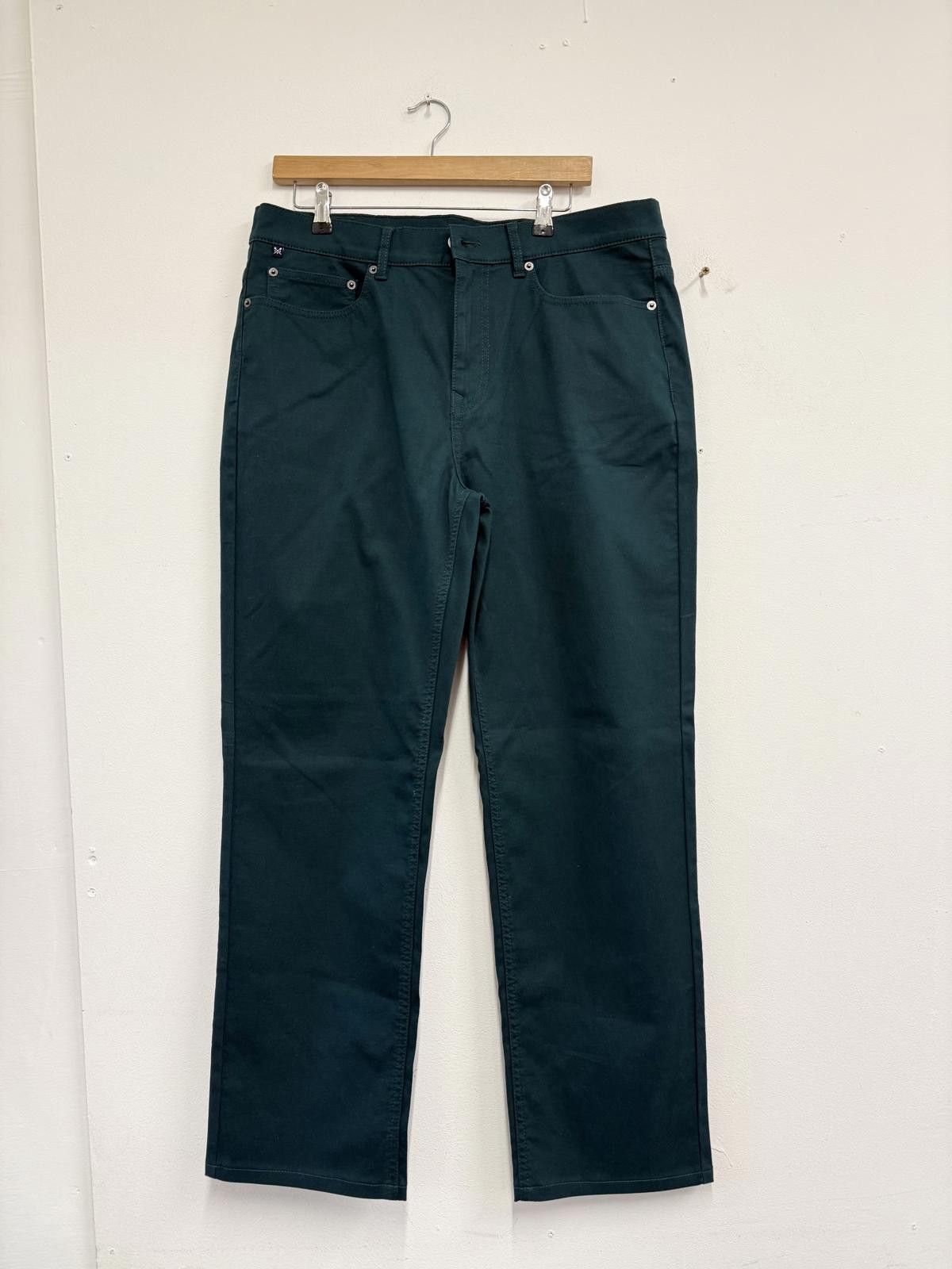 Other Crew Clothing Company Men's Green Trousers Size 36R Size US 36 / EU 52 - 1 Thumbnail