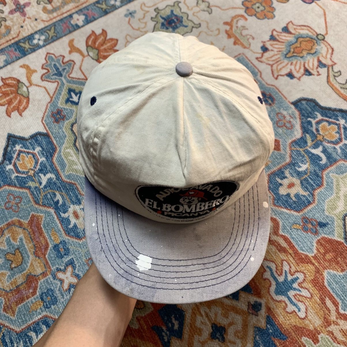 Vintage 🔥 Vintage Auto Lavado “EL BOMBERO” Picaña — Distressed cap Size ONE SIZE - 3 Thumbnail