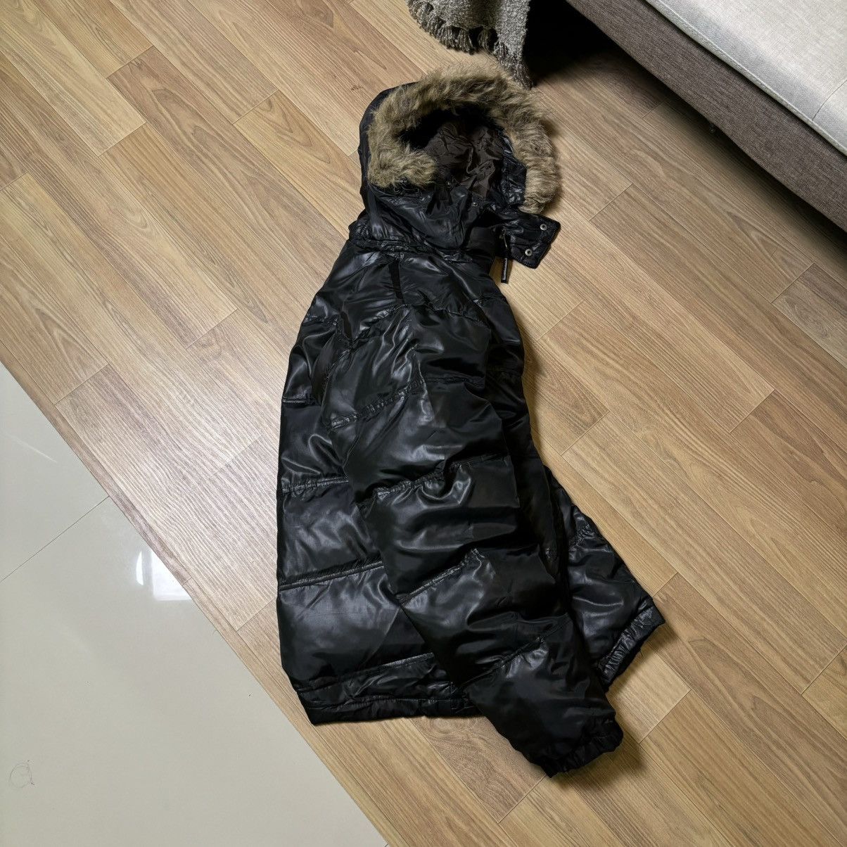 If Six Was Nine × Japanese Brand × Le Grande Bleu (L.G.B.) Ifsixwasnine LGB Style fur jacket down puffer Y2K japan Size US L / EU 52-54 / 3 - 3 Thumbnail