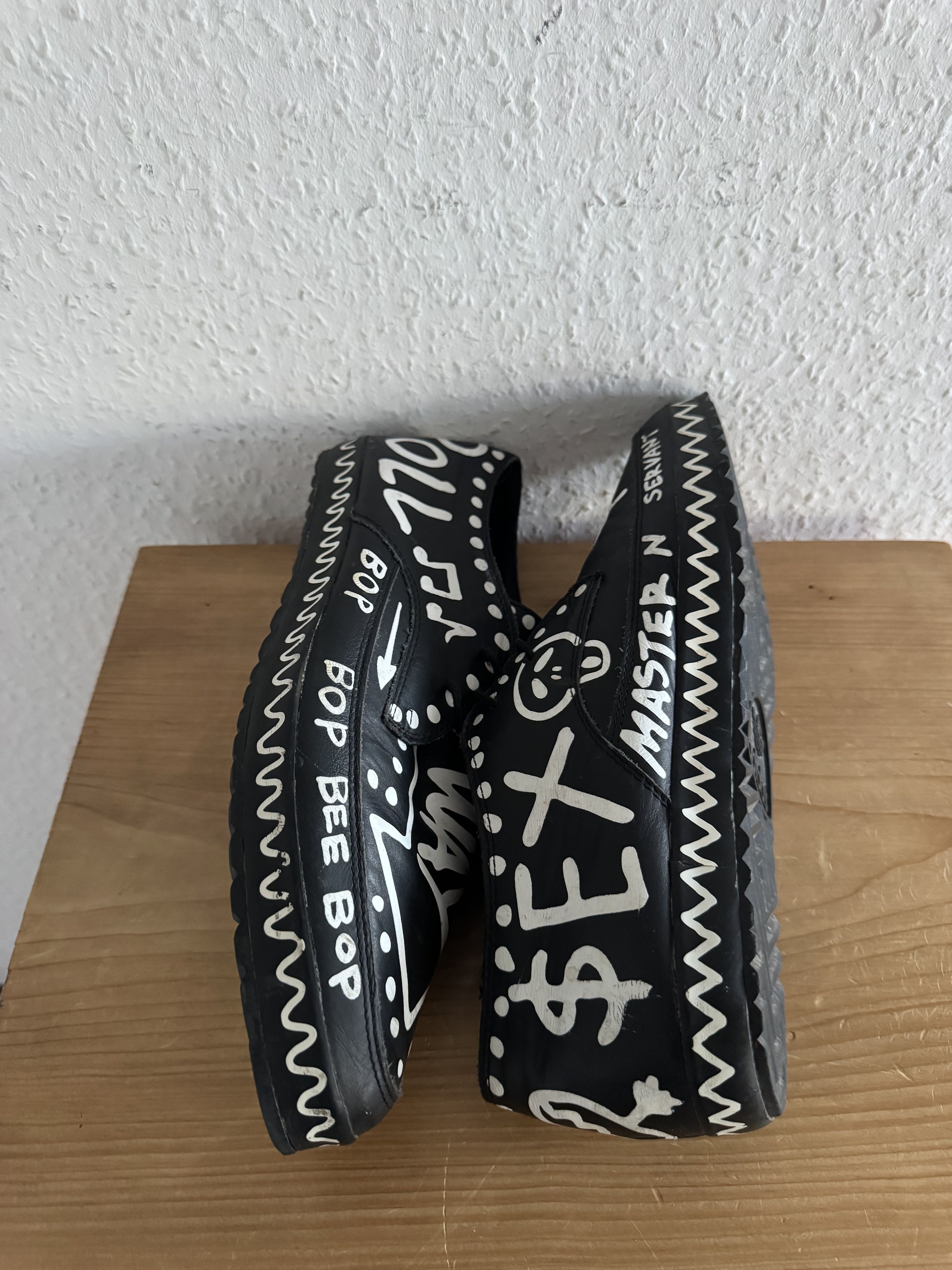 Adidas × Jeremy Scott FW12 JS Slim Graffiti Sneakers Size US 9.5 / EU 42-43 - 9 Thumbnail