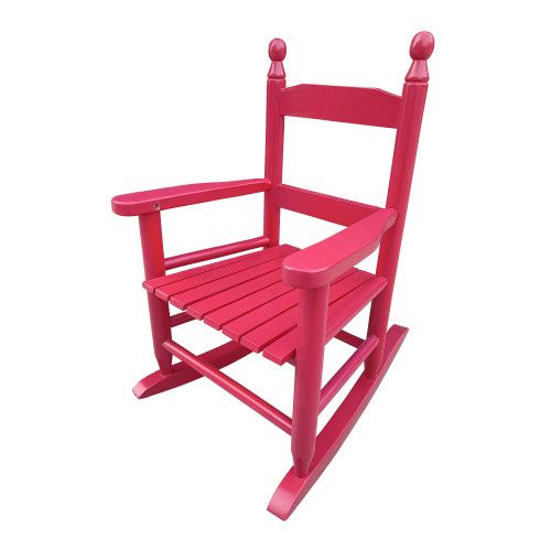 Designer × Homemade Children's rocking rose red chair- Indoor or Outdoor -Suitab Size US L / EU 52-54 / 3 - 6 Thumbnail