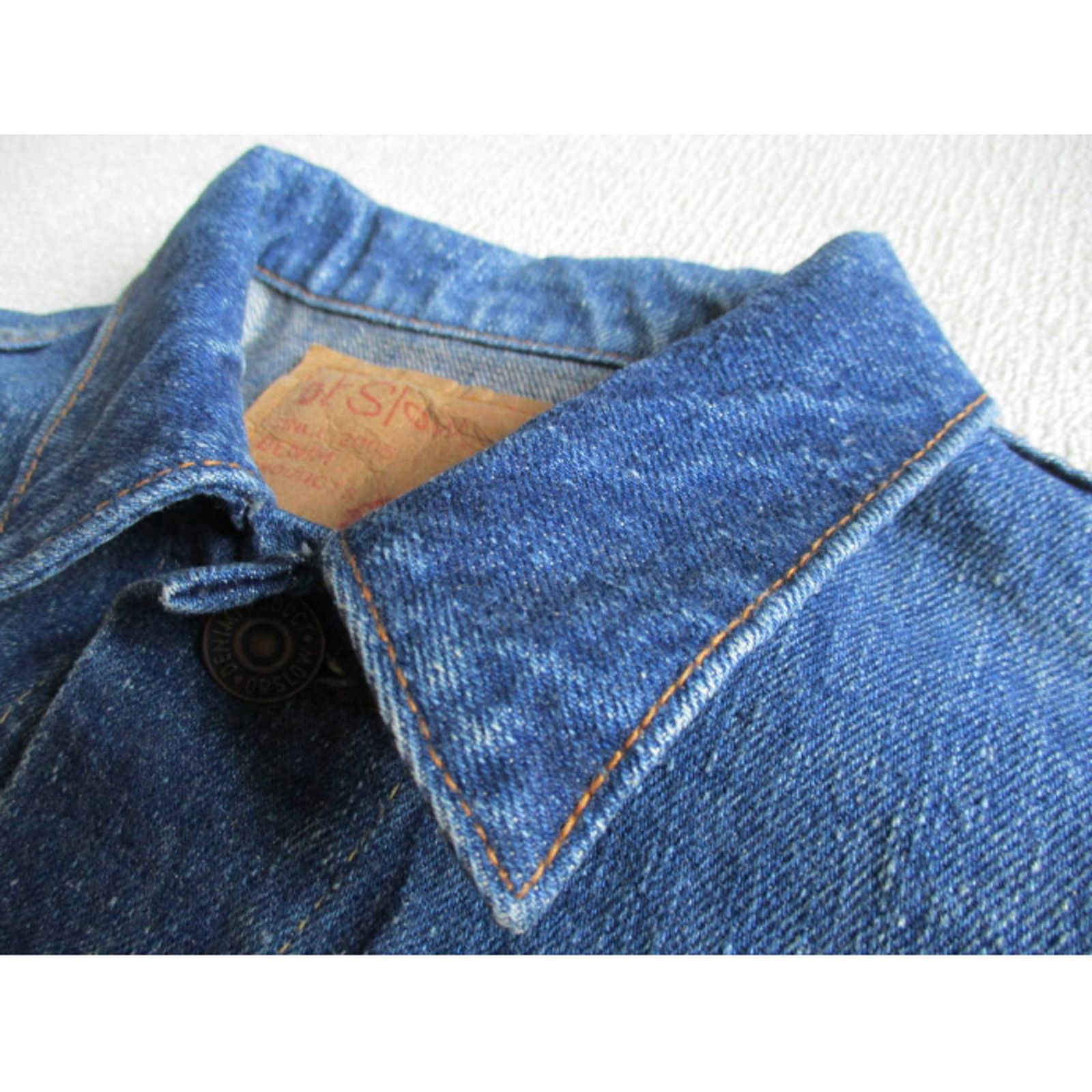 Orslow Orslow Indigo Denim Trucker Jacket Size 1 (XS) Size US S / EU 44-46 / 1 - 4 Thumbnail