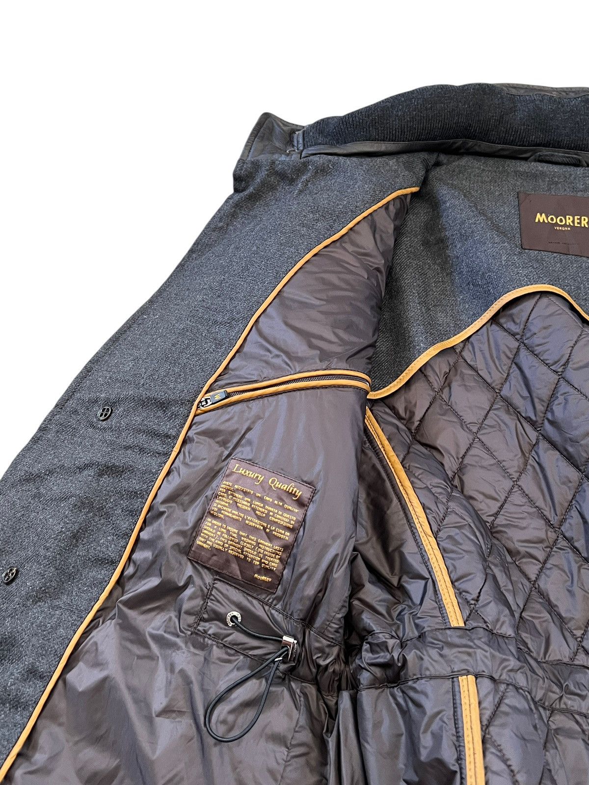 MooRER Moorer Verona Quilted Goose Down Insulated Parka Jacket Size US L / EU 52-54 / 3 - 17 Thumbnail