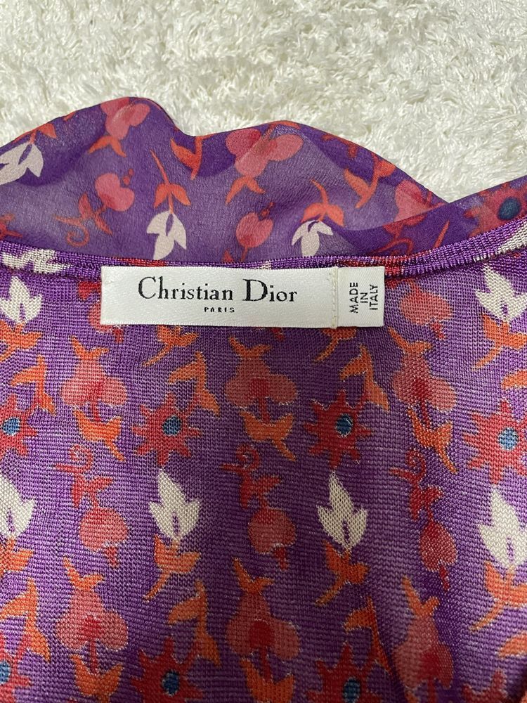 Dior Christian Dior Boutique Silk Blouse Size S / US 4 / IT 40 - 5 Thumbnail