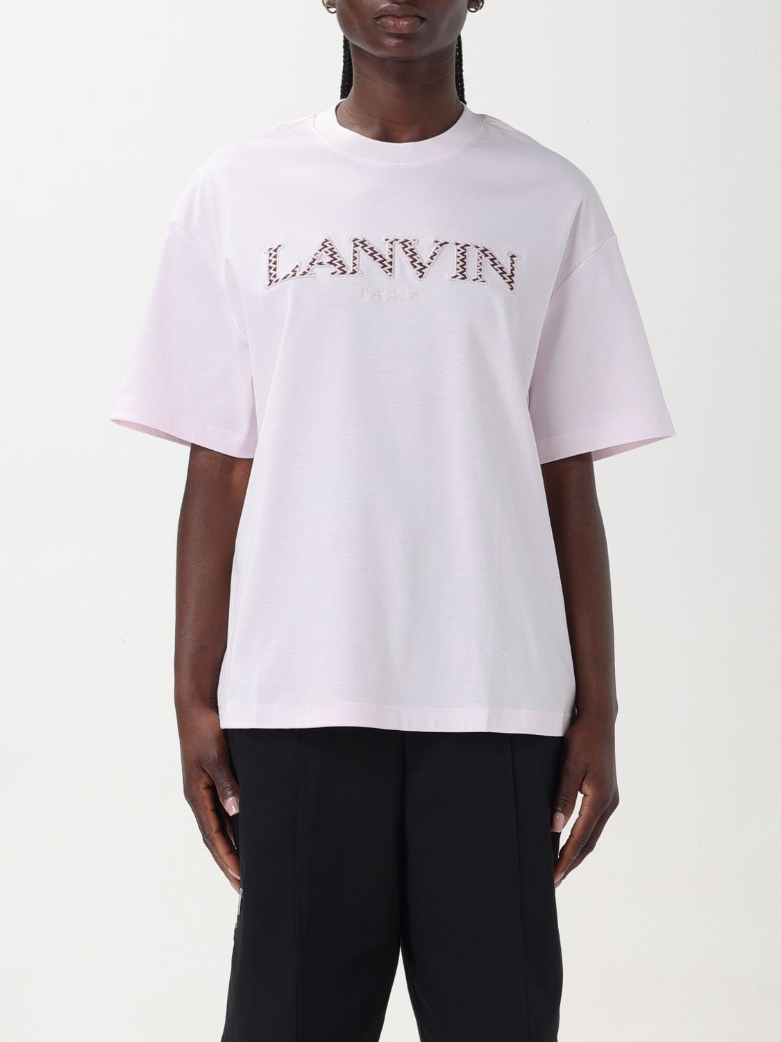 image of Lanvin T-Shirt Woman Pink, Women's (Size Small)