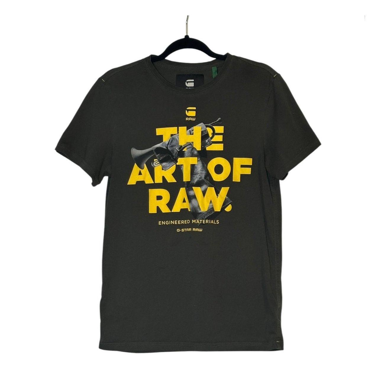 G-Star G-Star Raw The Art of Raw charcoal short sleeves tee size S Size US S / EU 44-46 / 1 - 10 Thumbnail
