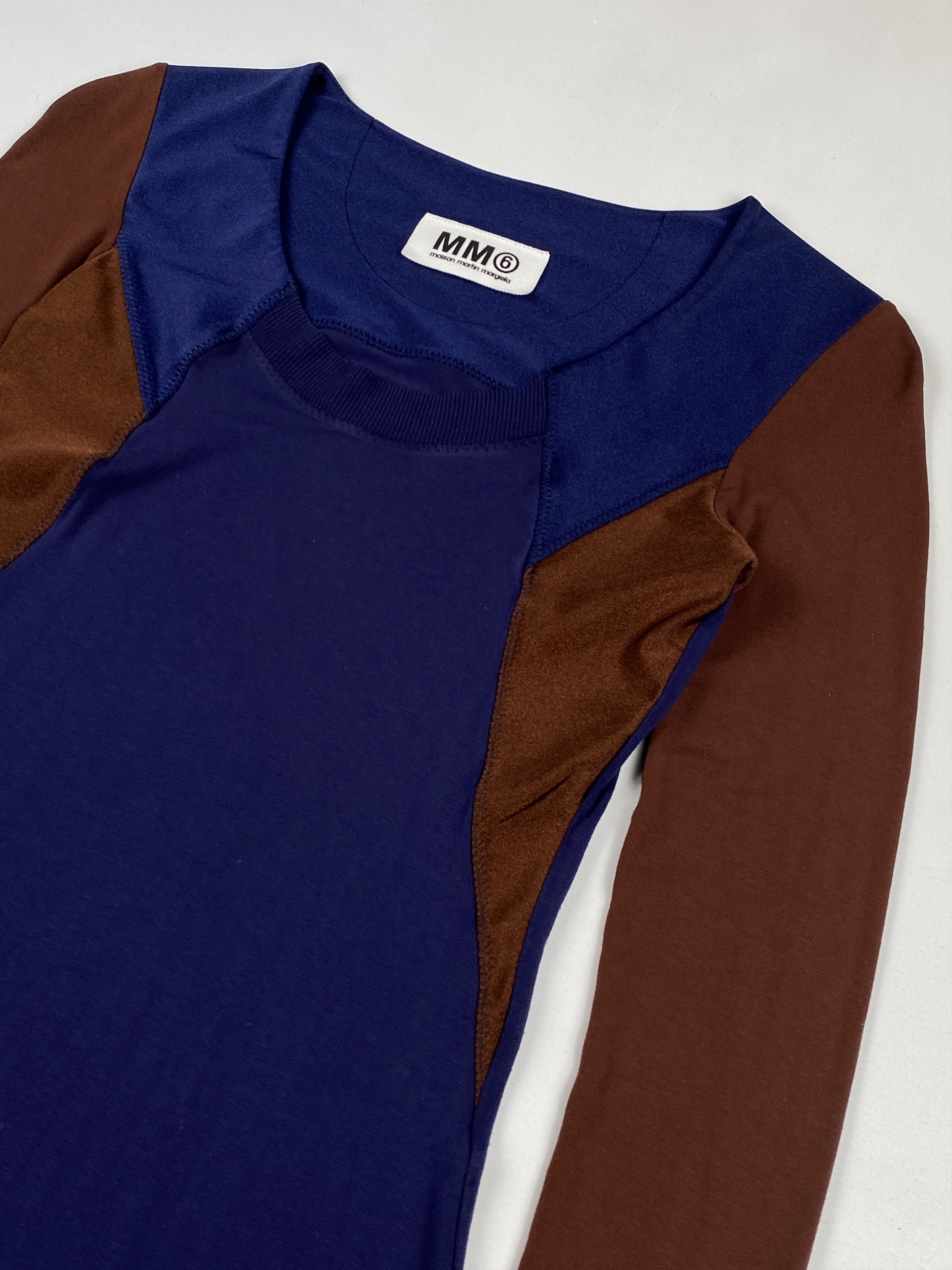 Maison Margiela MM6 Long Sleeve Bodycon Mini Dress Size XS / US 0-2 / IT 36-38 - 5 Thumbnail