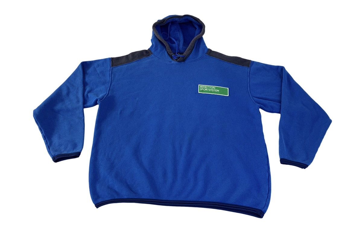 Benetton 90s Benetton Formula 1 Racing Team Bss-f1 Hooded Sweatshirt Size US L / EU 52-54 / 3 - 1 Thumbnail