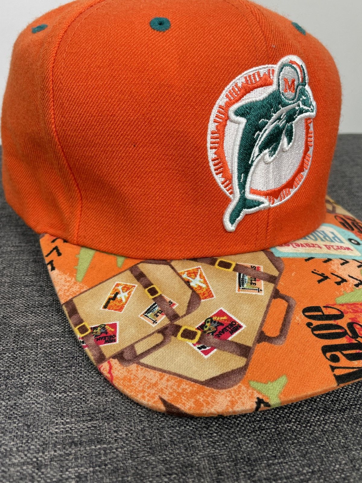 NFL × Vintage Vintage NFL Miami Dolphins Hat Cap Size ONE SIZE - 4 Thumbnail