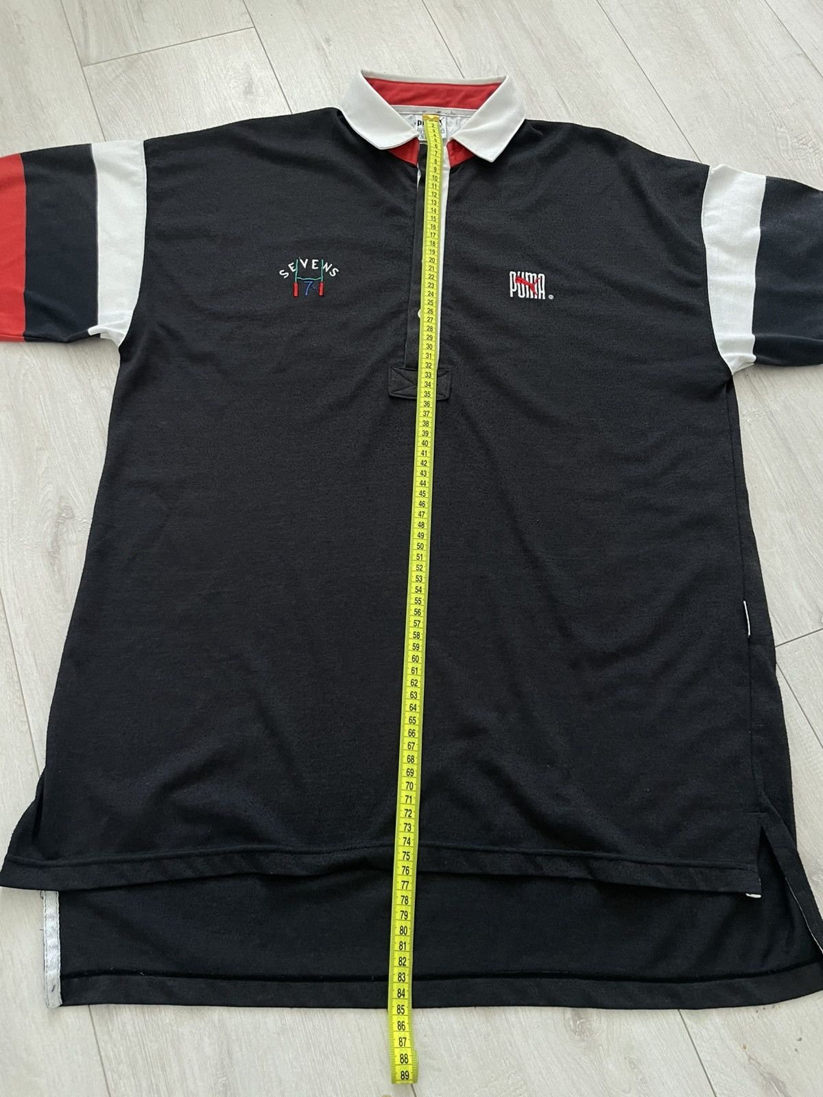 Puma Vintage Puma Sevens 1980’s Rugby Jersey Long Sleeve RARE Size US XL / EU 56 / 4 - 12 Thumbnail