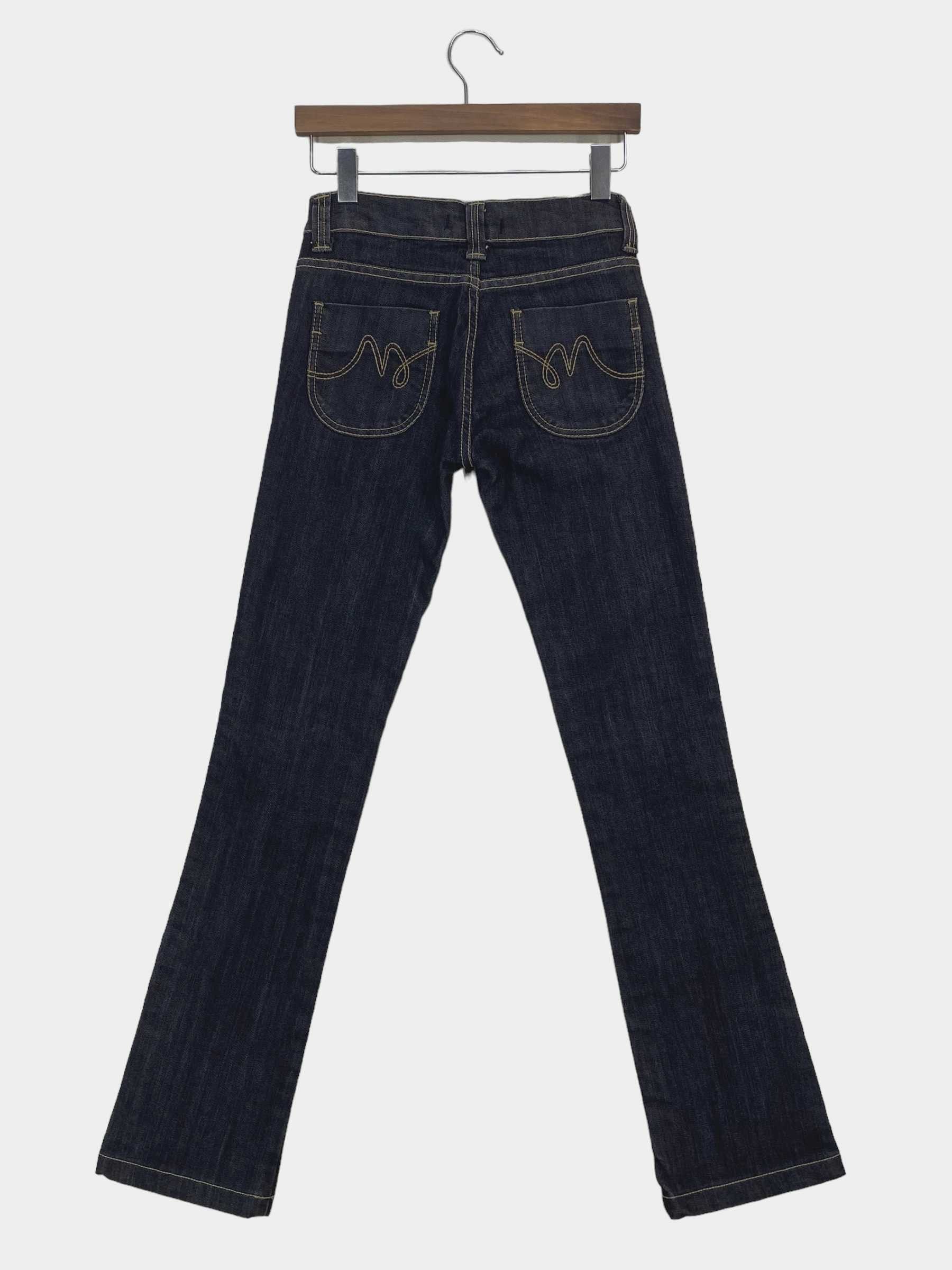 image of Distressed Denim x Morgan Homme Flare Jeans Morgan De Toi Homme Bootcut Jeans in Black (Size 28)