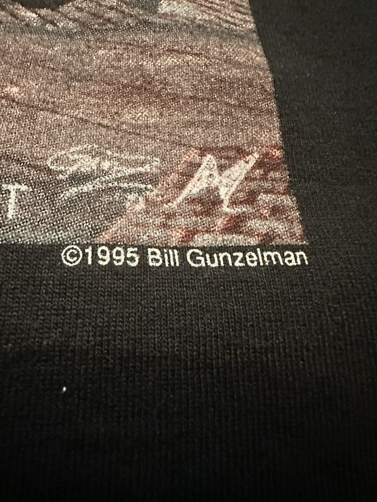 Fruit Of The Loom Vintage 1995 Bill Gunzelman Vietnam War Memorial Shirt Size US L / EU 52-54 / 3 - 3 Thumbnail