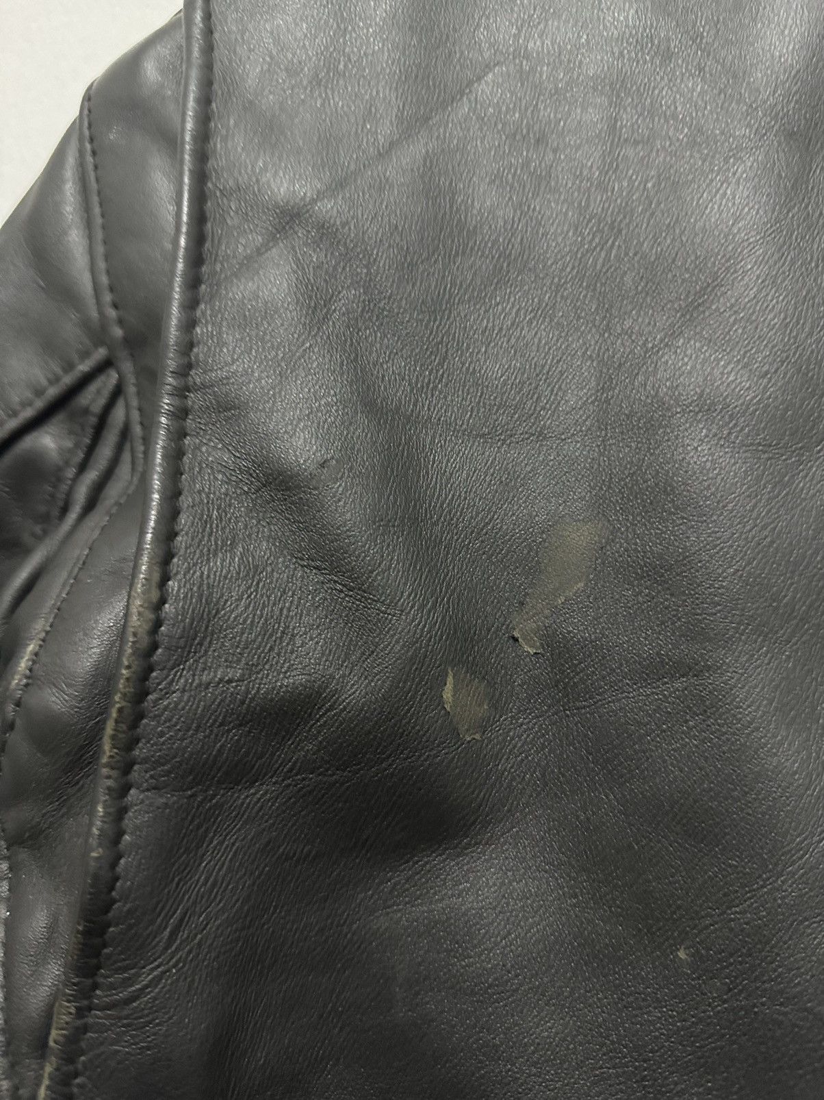 Schott × Vintage Vintage Schott Double Collar Leather Jacket Size US S / EU 44-46 / 1 - 4 Thumbnail