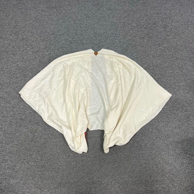 Hermes Hermes Cashmere Cape with Logo Design-2506 Size XXS / US 00 / IT 34 - 2 Thumbnail