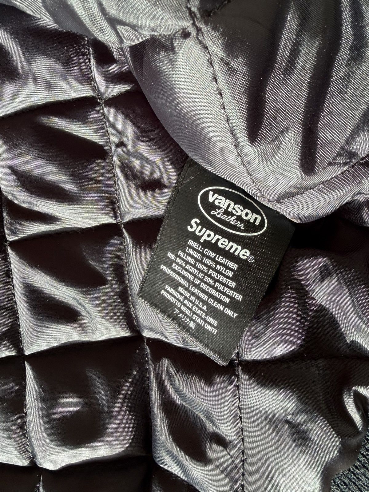 B.B. Simon × Supreme Supreme Vanson Leathers b.b. Simon Jacket Orange Size US M / EU 48-50 / 2 - 11 Thumbnail