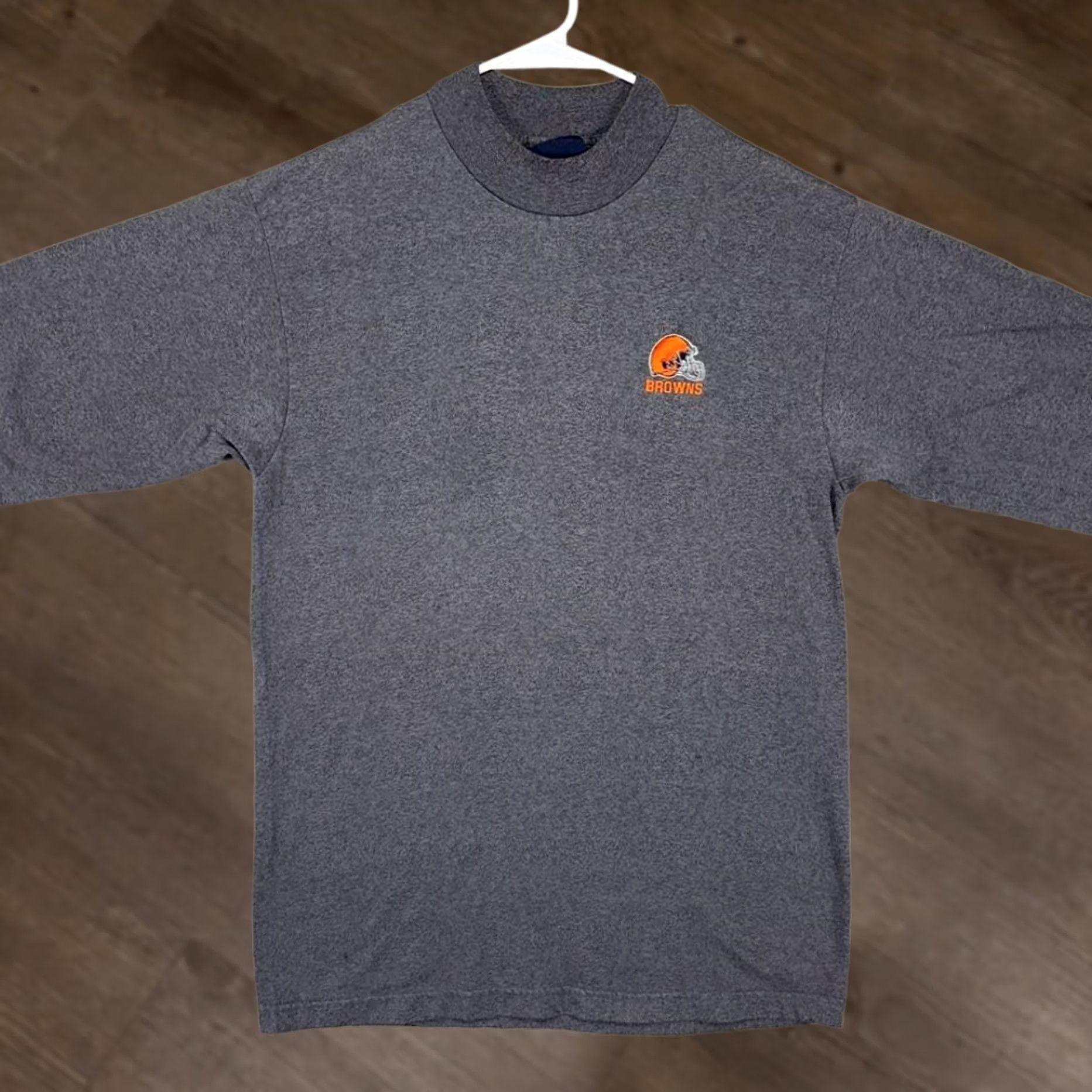 Lee VINTAGE Cleveland Browns Mens Round Neck Sweater Small Grey Knit Pullover Logo Lee Sport Shirt Size US S / EU 44-46 / 1 - 1 Thumbnail