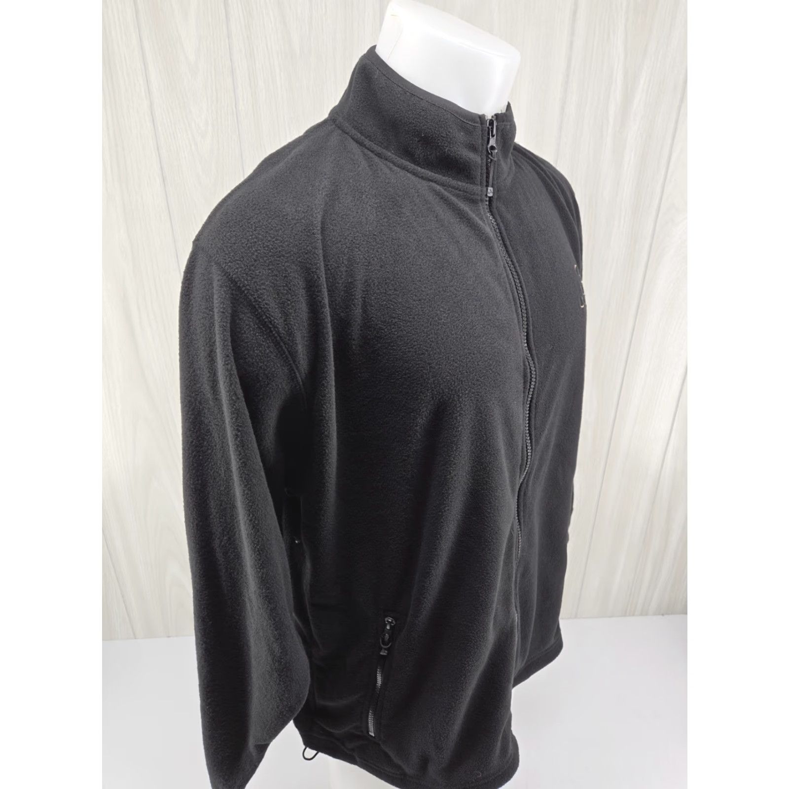 Vintage Ducks Unlimited Men's Fleece Jacket XL Black Full Zip Hunting Duck Size US XL / EU 56 / 4 - 7 Thumbnail
