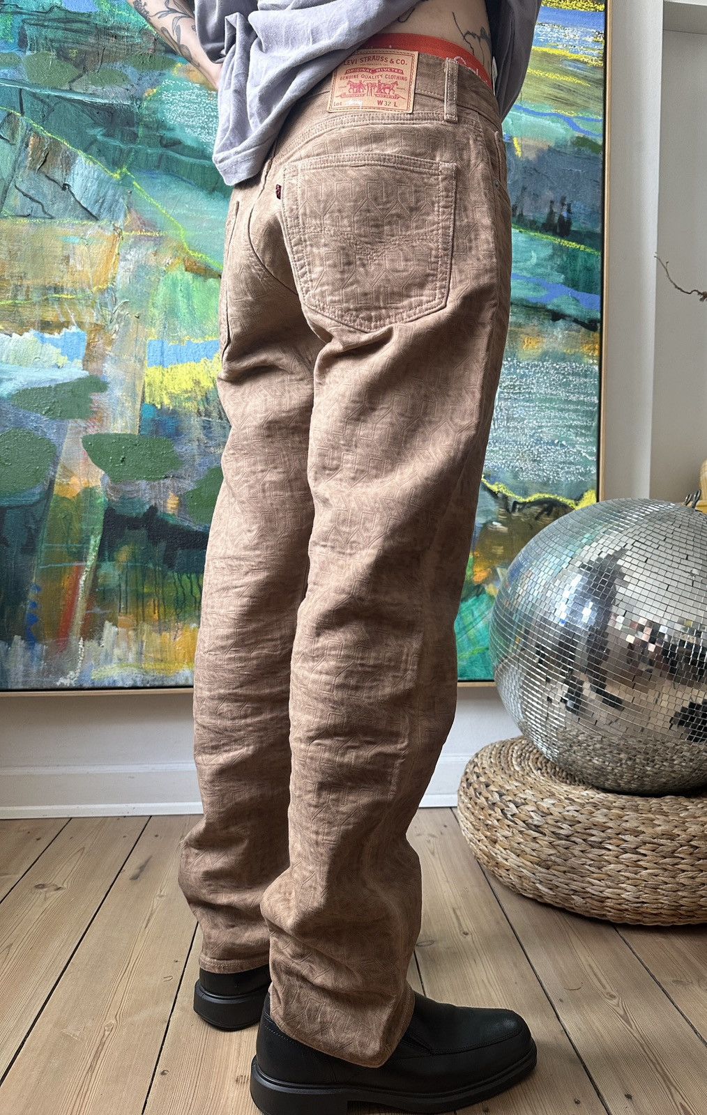 Levi's × Stussy Stussy x Levi’s Denim Trousers limited edition Size US 32 / EU 48 - 4 Thumbnail