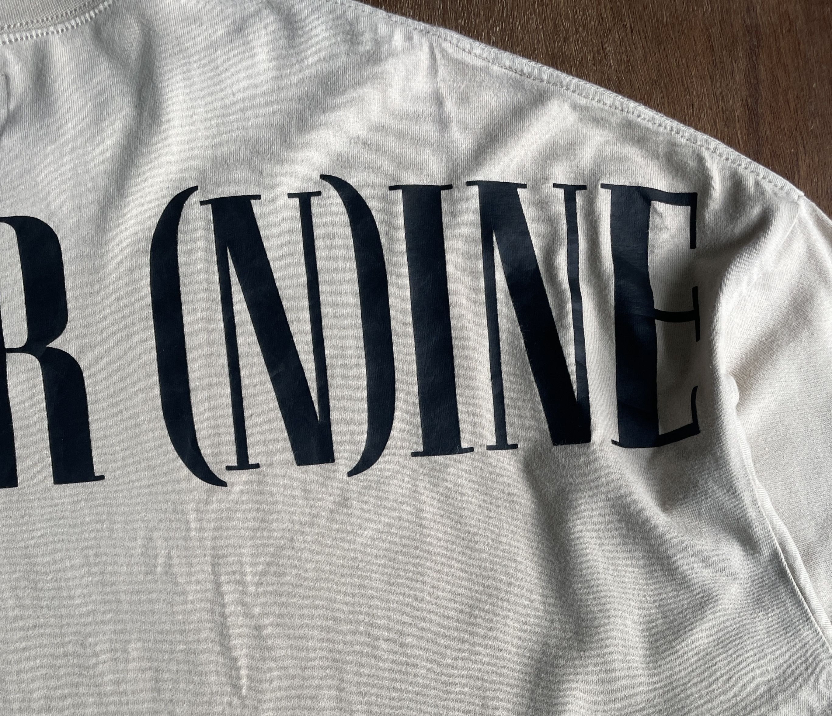Number (N)ine NUMBER (N)INE Gothic Fonts Sweatshirts Size US L / EU 52-54 / 3 - 10 Thumbnail