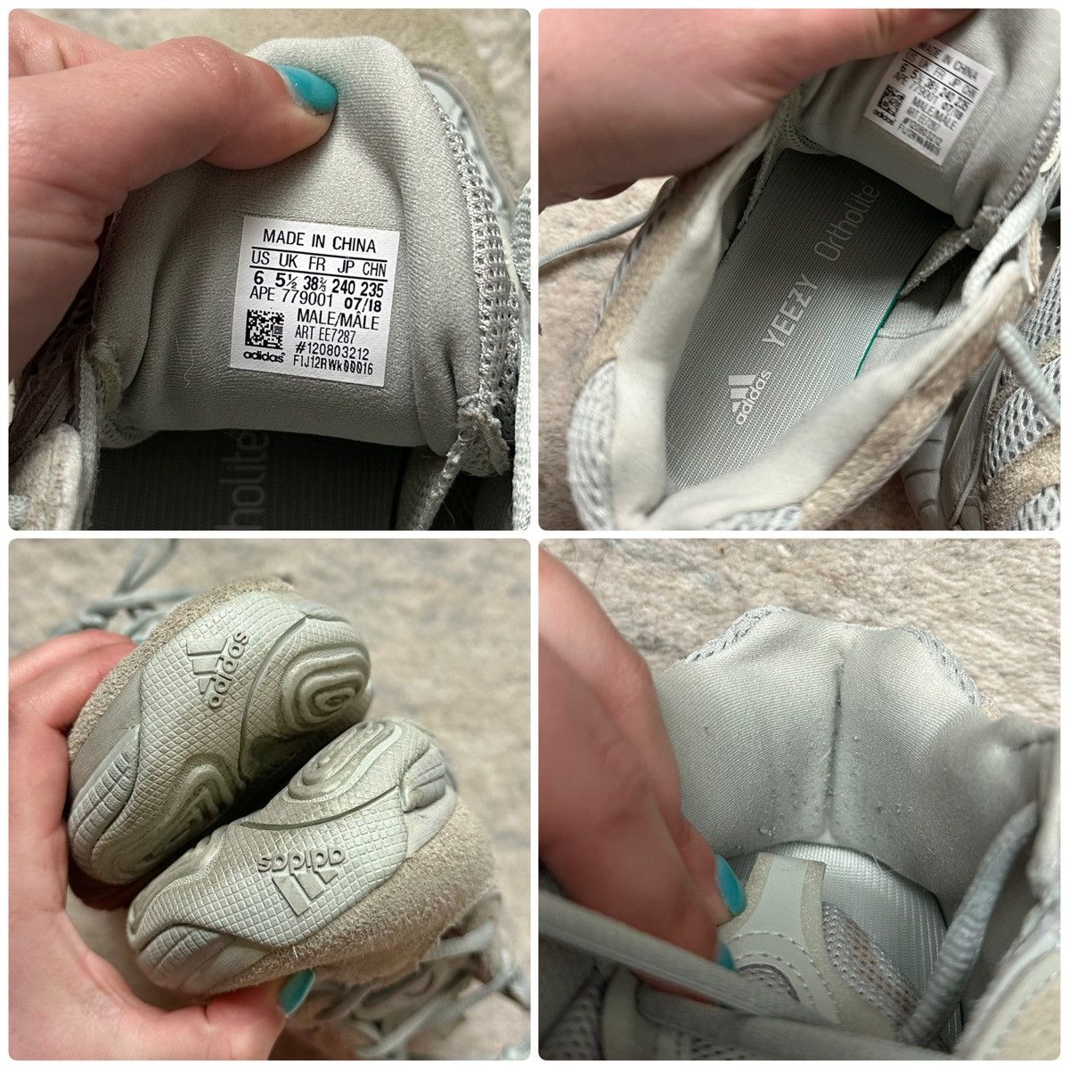 adidas gazelle silver green womens Men's New Balance Fresh Foam x 1080v14 Running Shoes 9 Wide Pale Moss