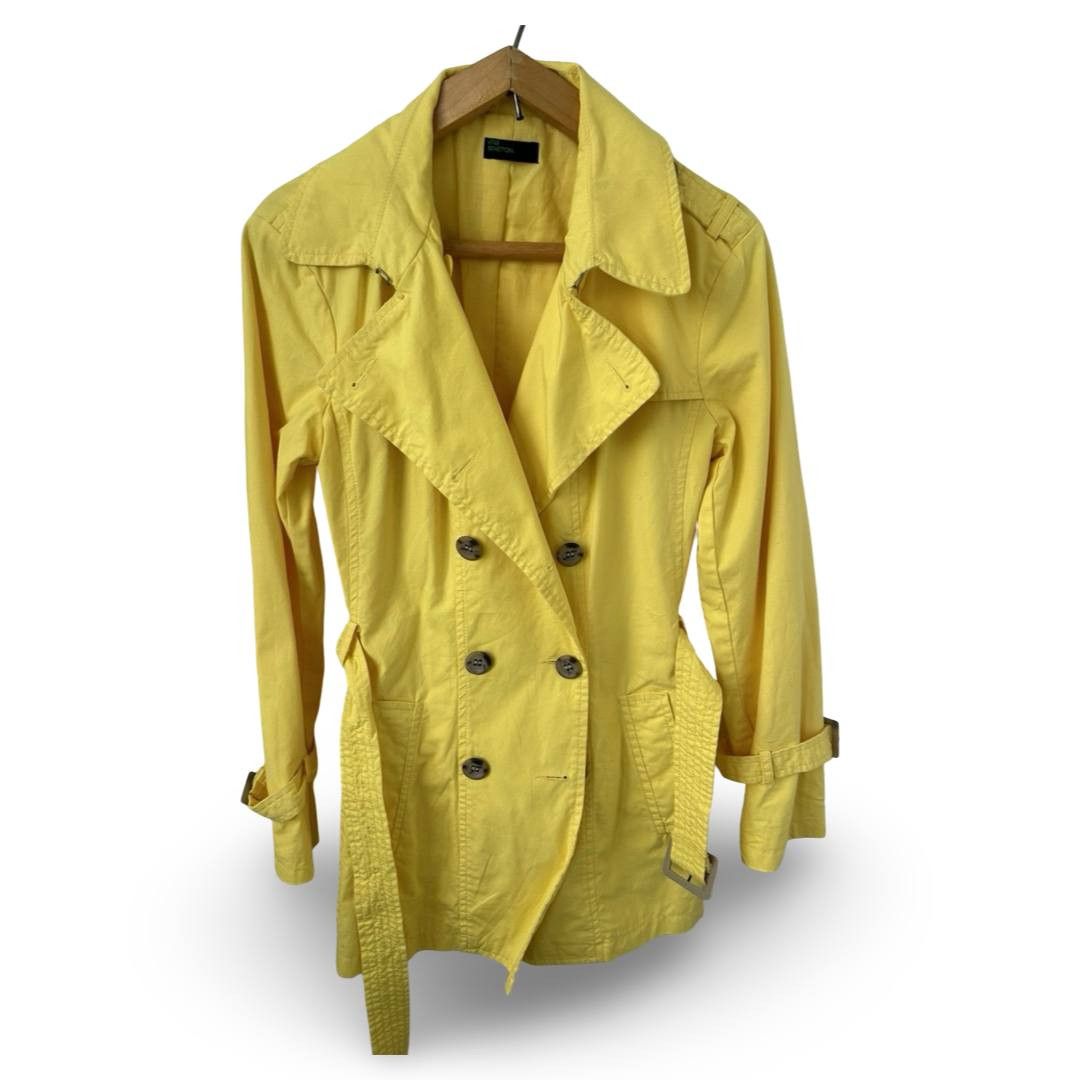 United Colors Of Benetton Benetton trench coat #962 Size L / US 10 / IT 46 - 1 Thumbnail