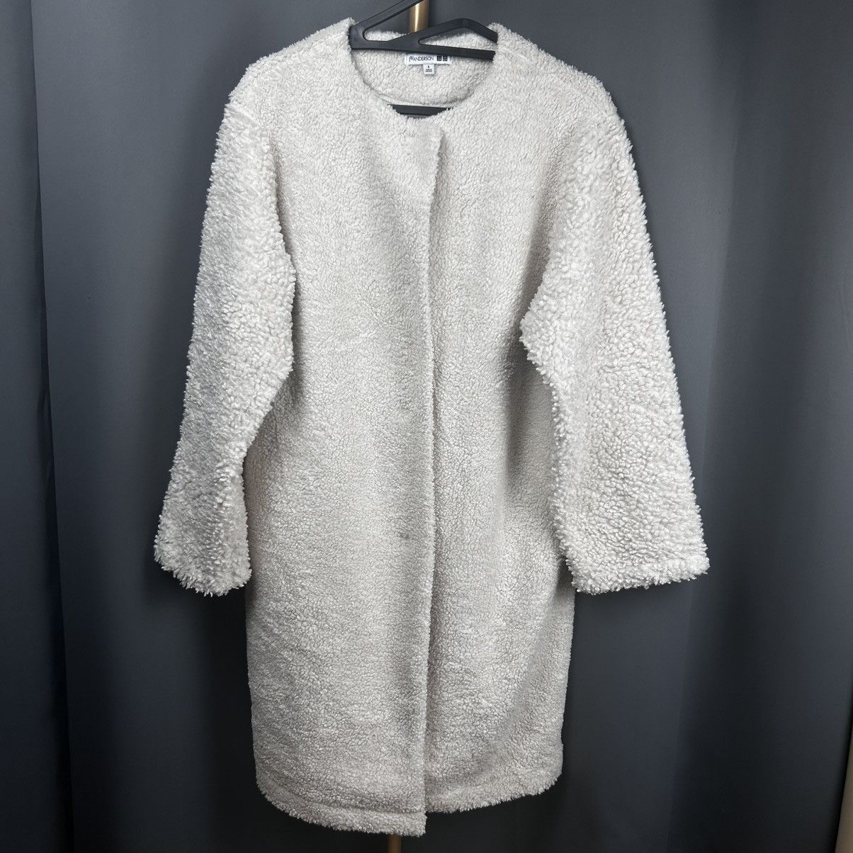Uniqlo Vintage J.W.Anderson Uniqlo Sherpa Long Jacket Size US S / EU 44-46 / 1 - 1 Thumbnail