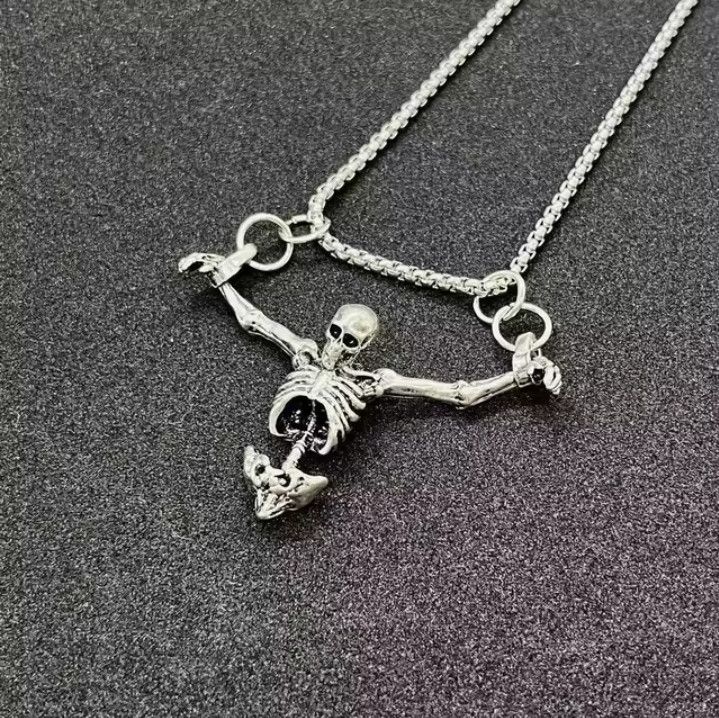 Jewelry Skull Pendant Necklace Size ONE SIZE - 1 Thumbnail