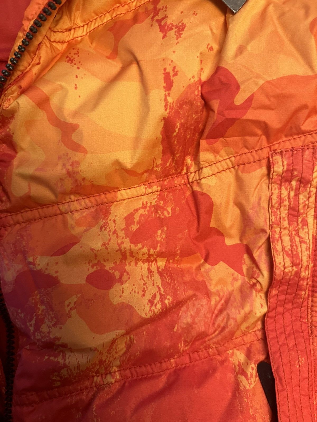 Other KRU V Power Orange Camo Fade Puffer Jacket - NWT Size S Size US S / EU 44-46 / 1 - 3 Thumbnail