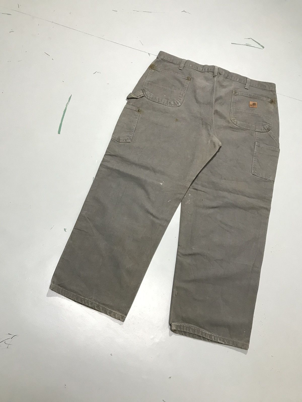 Carhartt Vintage carhartt B136 GVL double knee workwear Size US 42 / EU 58 - 7 Thumbnail