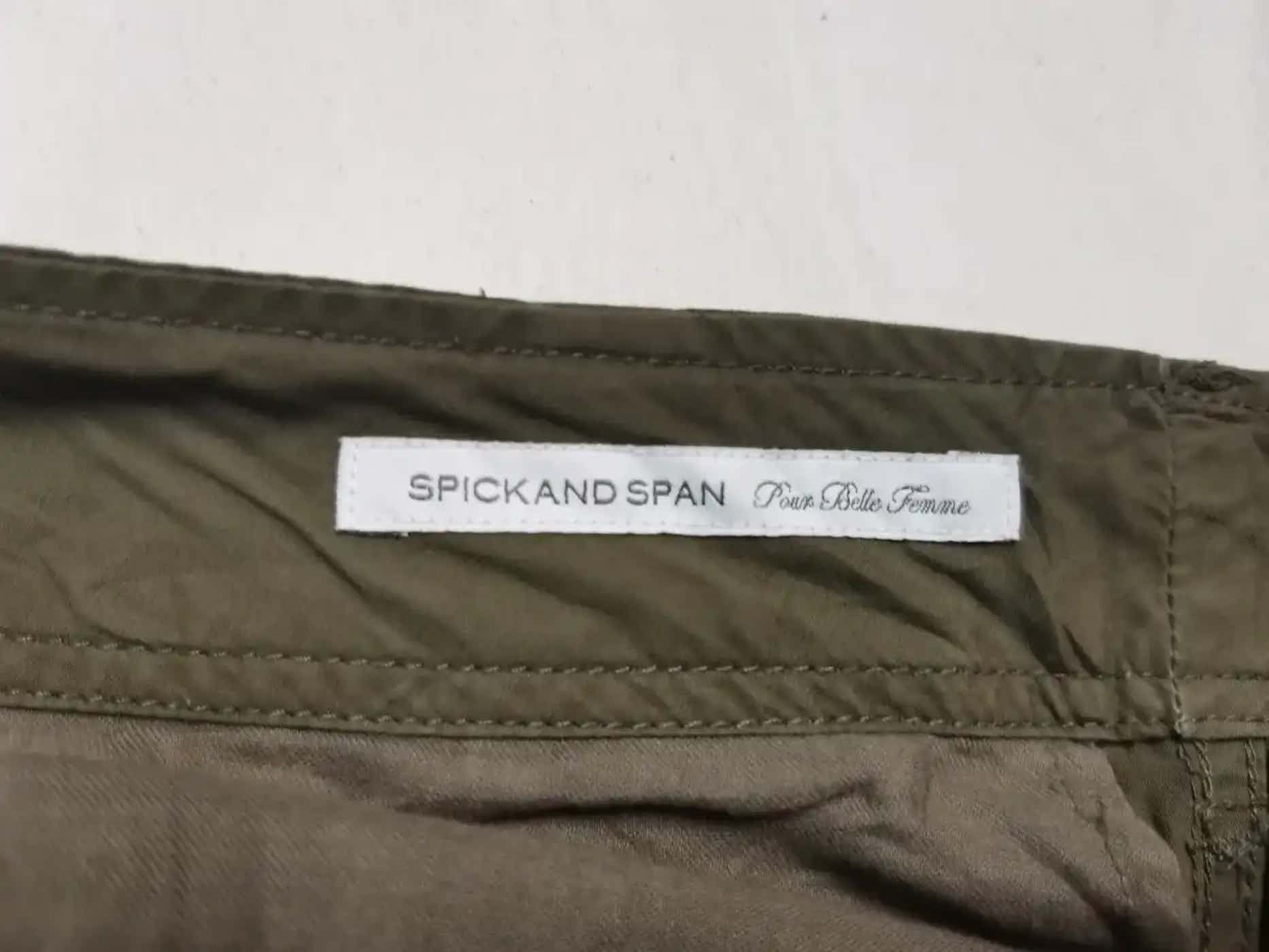 Japanese Brand Spickand Span Tactical Multipocket Cargo Pants Size US 26 / EU 42 - 10 Thumbnail