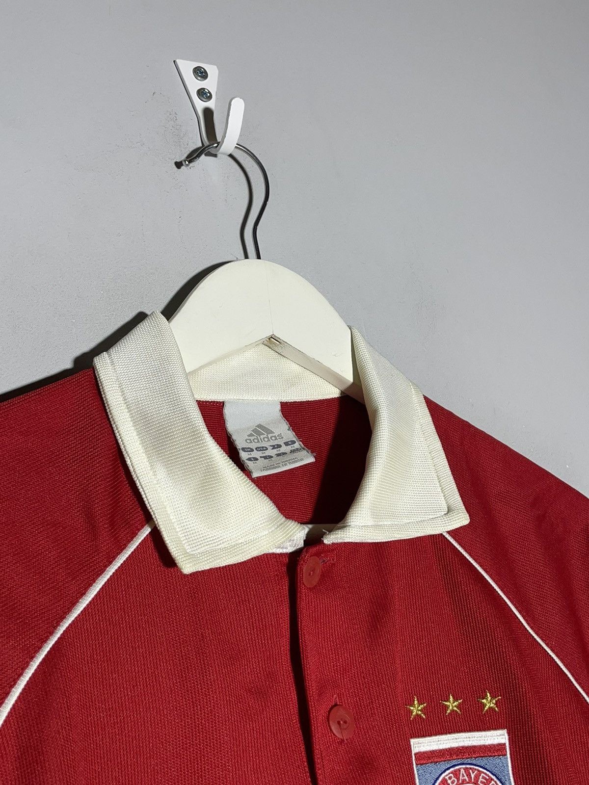 Vintage Bayern Munchen Adidas 2005/06 Vintage Home Football Shirt Size US M / EU 48-50 / 2 - 3 Thumbnail