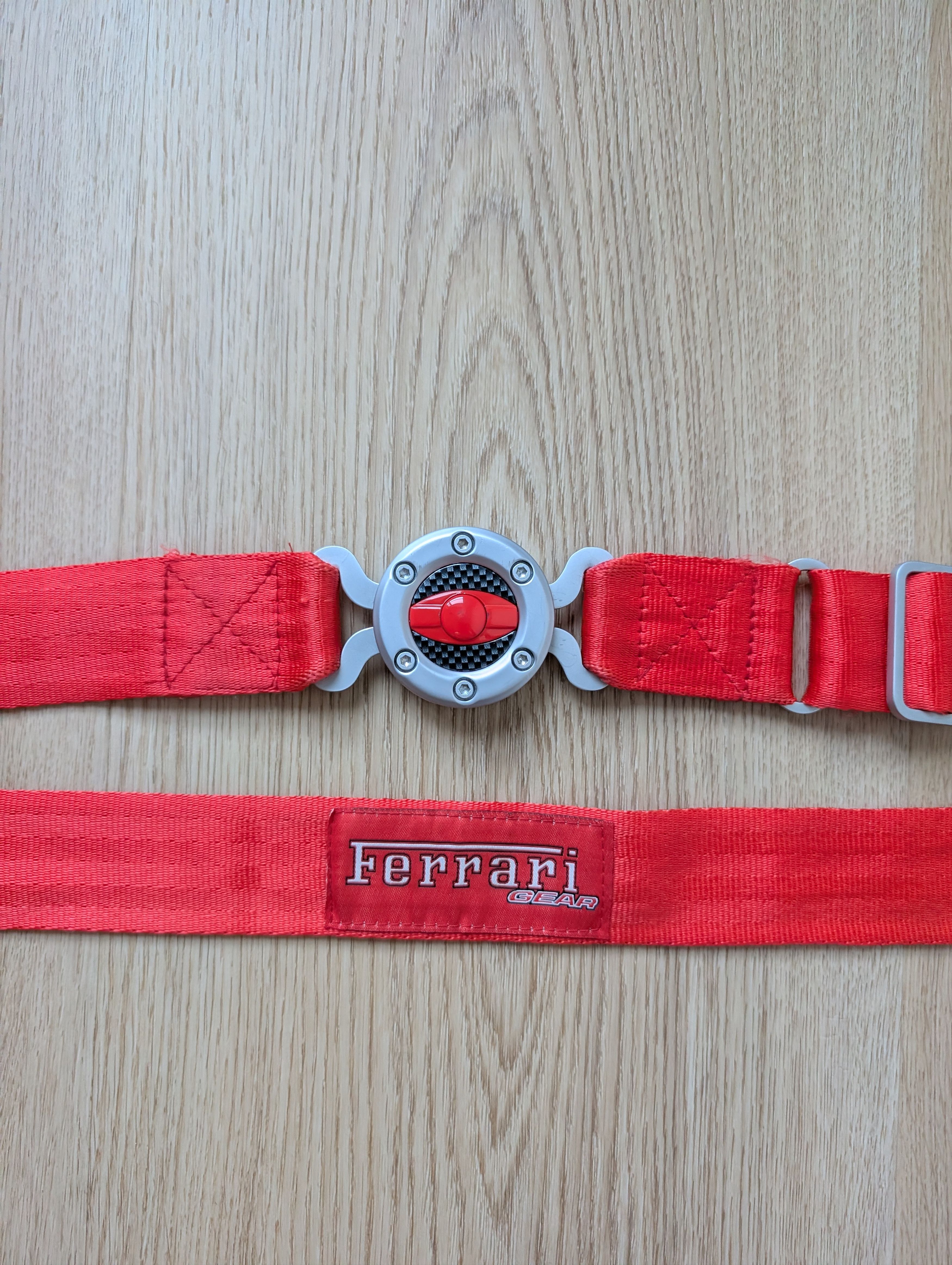 Ferrari VINTAGE 90’s FERARRI F-1 RACING GEAR BELT Y2K Size ONE SIZE - 12 Thumbnail