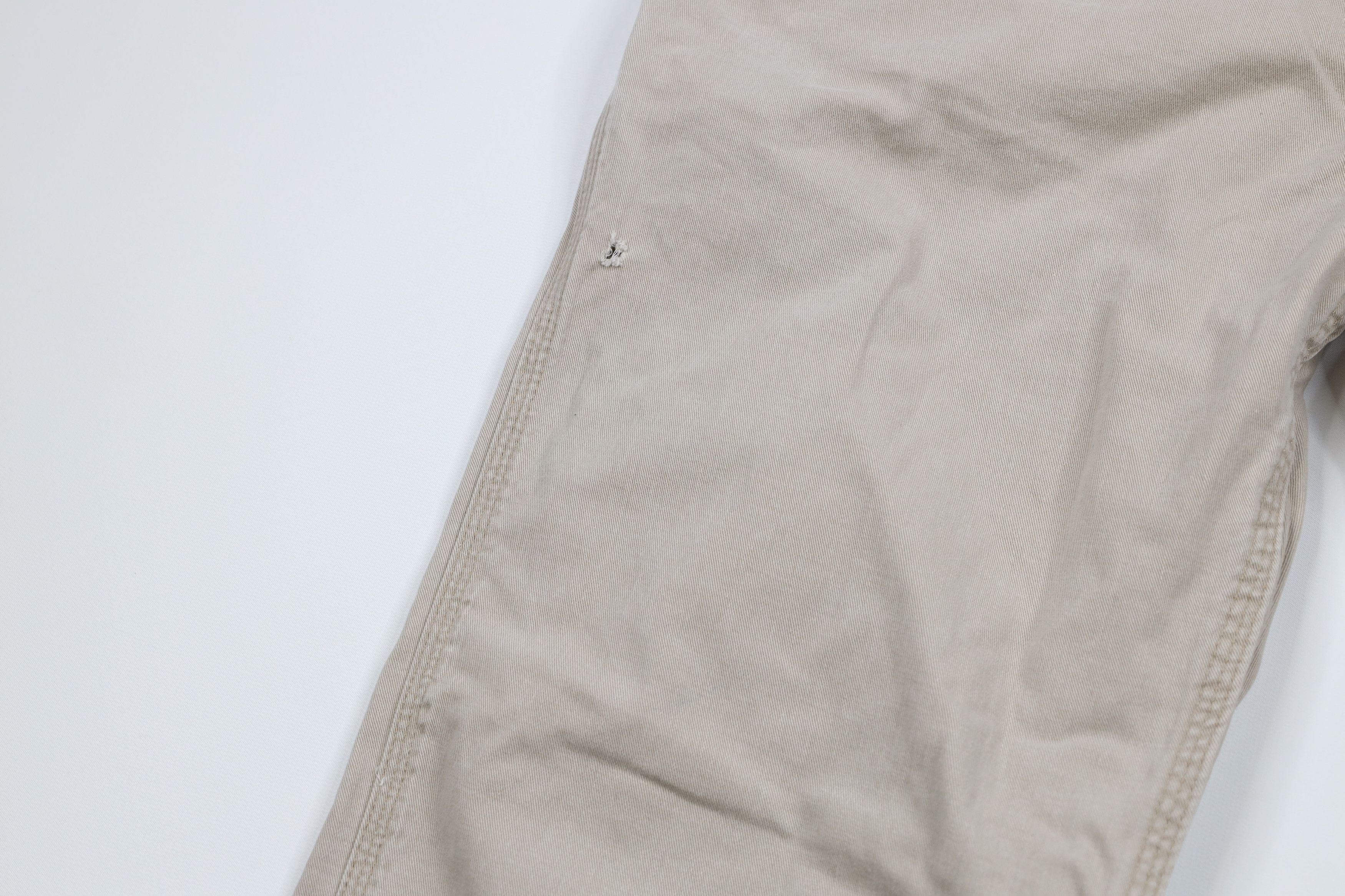 Carhartt Vintage Carhartt Spell Out Wide Leg Chino Pants Beige Size US 38 / EU 54 - 6 Thumbnail