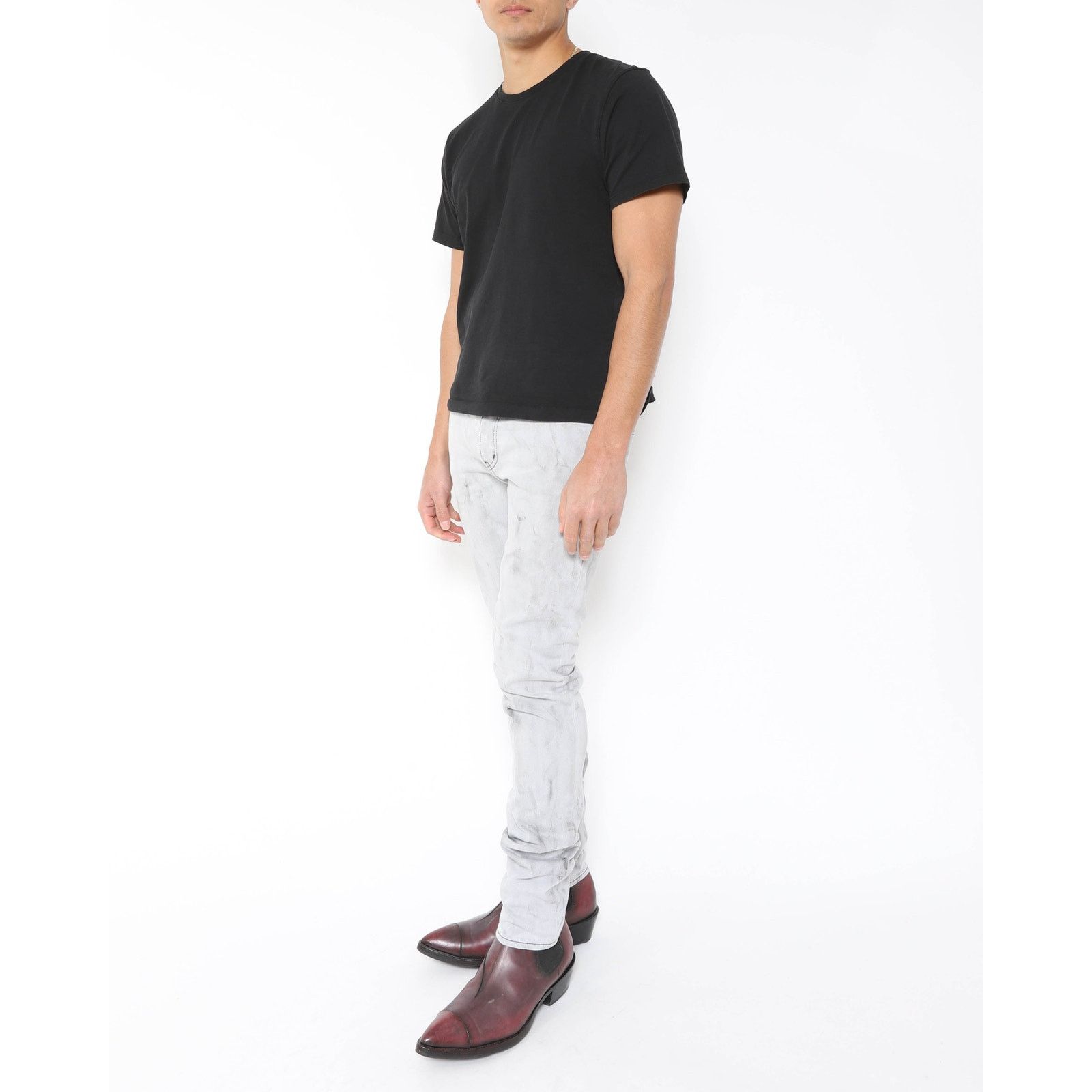 Saint Laurent Paris D01 Saint Laurent Denim Cloud Size US 31 - 4 Thumbnail