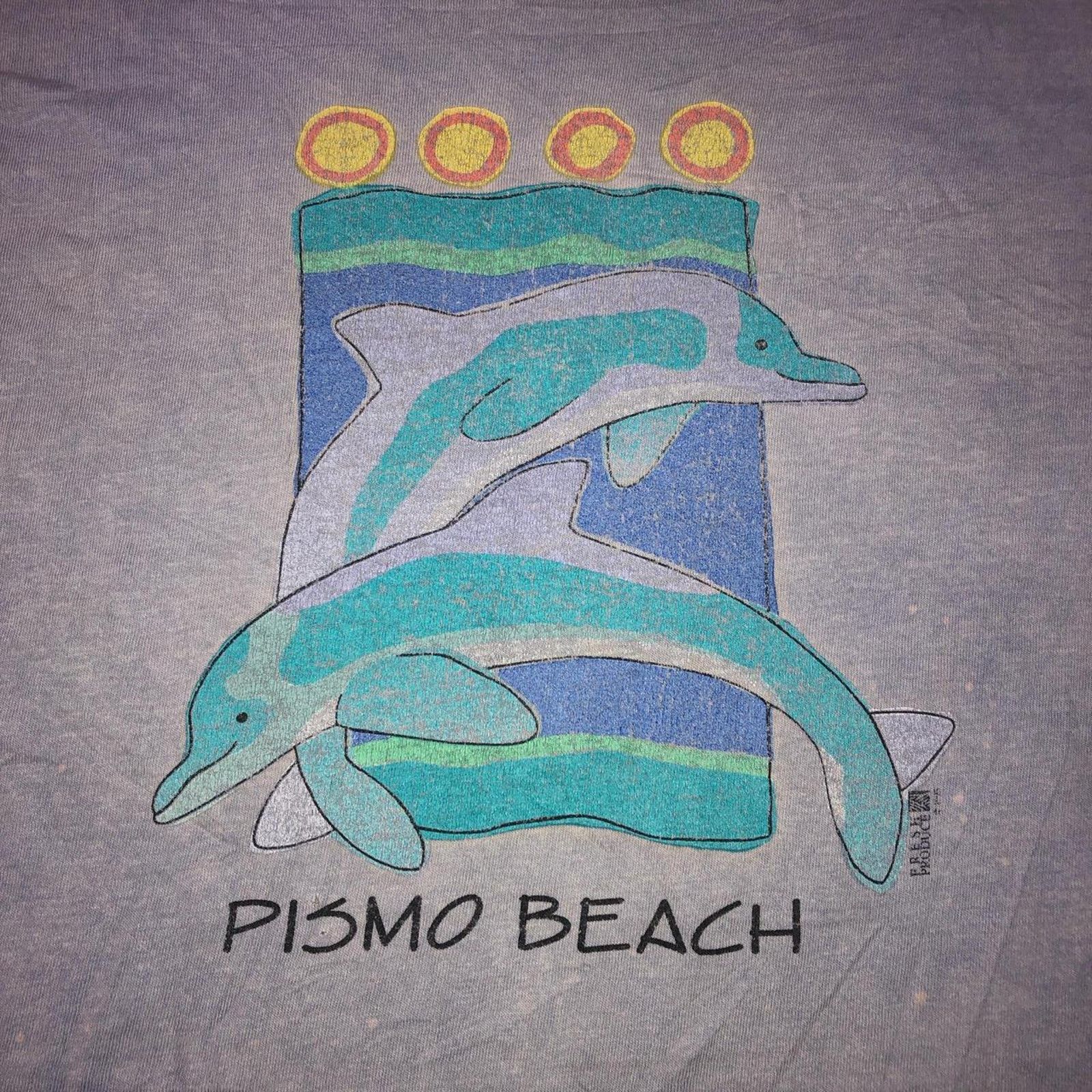 Other Lilac Pismo Beach Dolphin Graphic Tee Size US XXL / EU 58 / 5 - 3 Thumbnail