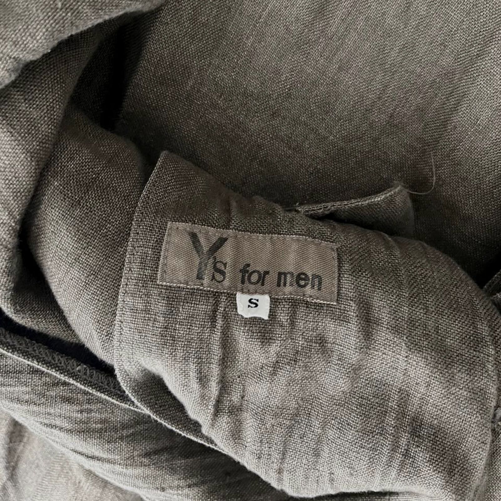 Y's × Yohji Yamamoto ⚡RARE⚡ Yohji Yamamoto Y’s for Men 80s linen coat Size US XL / EU 56 / 4 - 3 Thumbnail