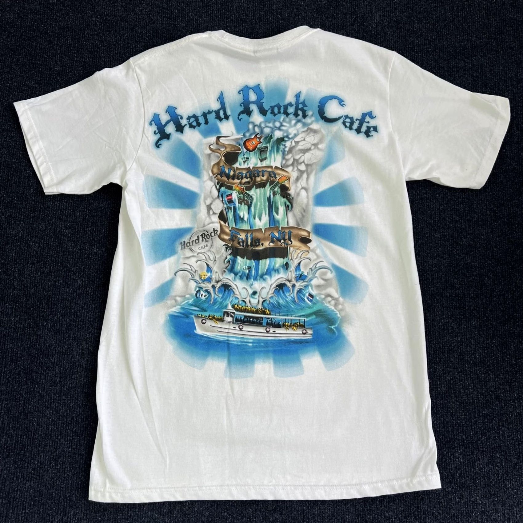 Hard Rock Cafe Hard Rock Cafe Niagara Falls Shirt Mens M White Waterfall Boat Tee T-Shirt Size US M / EU 48-50 / 2 - 2 Thumbnail