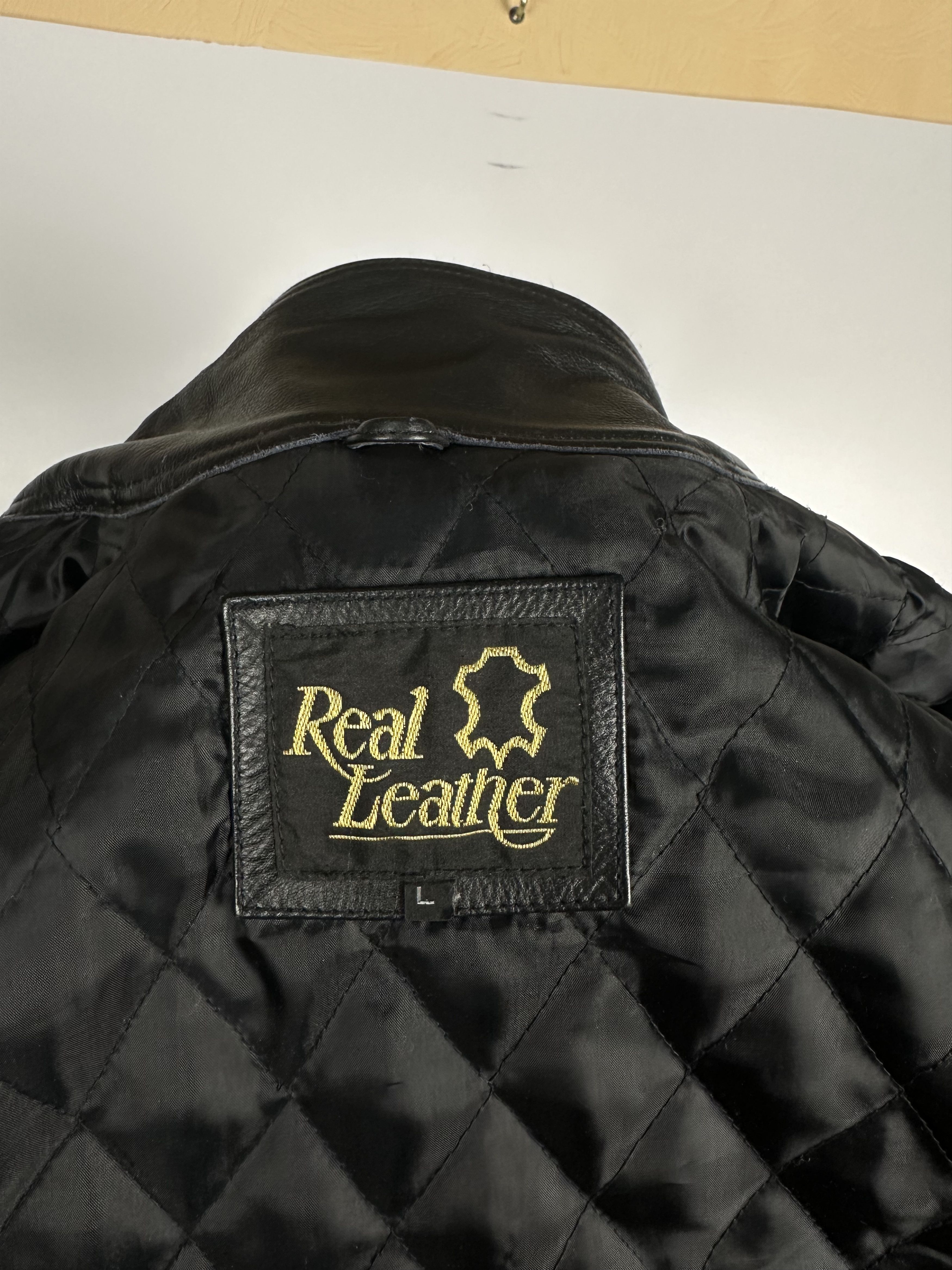 Vintage Vintage Jaguar Racing Leather Jacket HSBC Becks Mens Size L Size US L / EU 52-54 / 3 - 14 Thumbnail