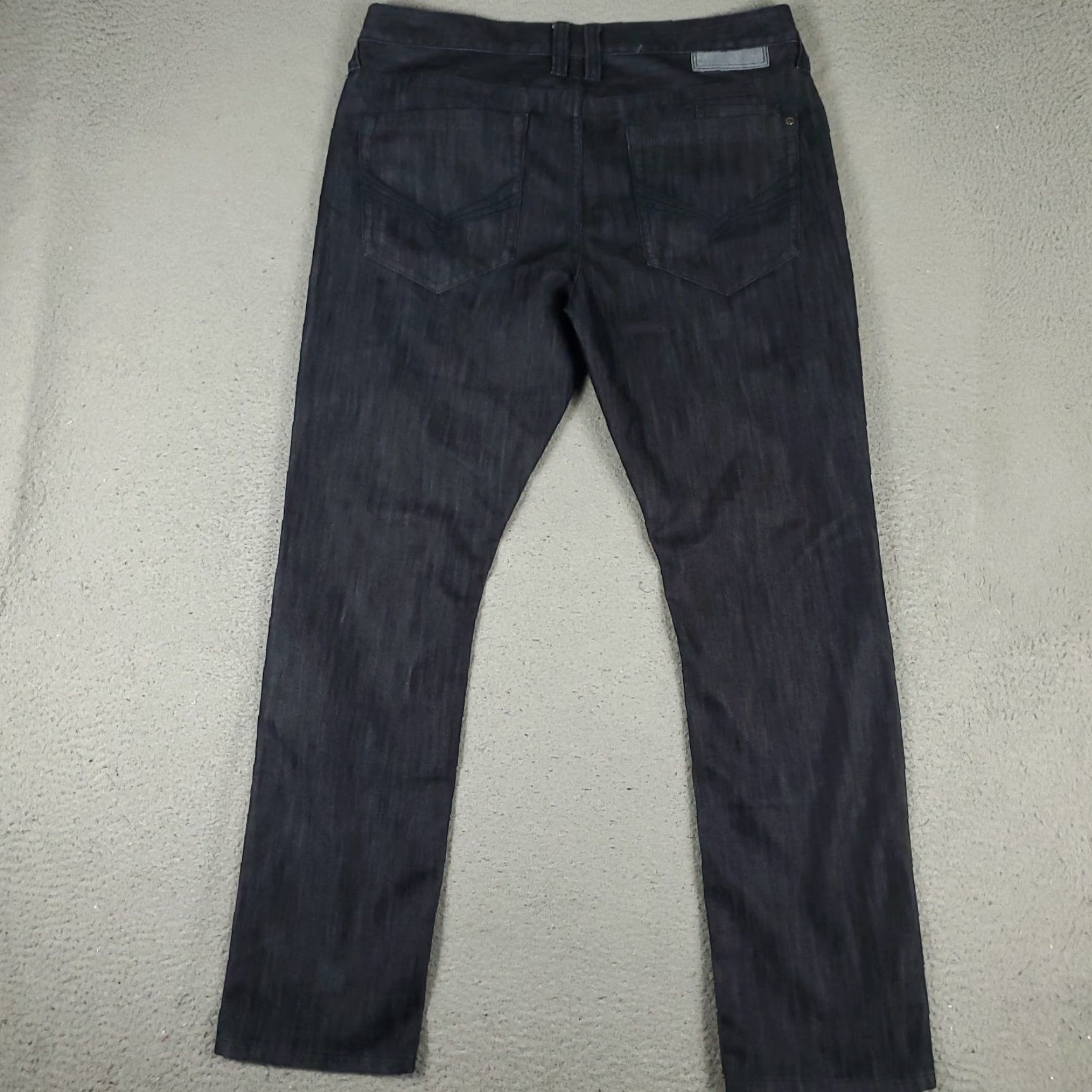Guess VINTAGE GUESS Jeans Mens 36x32 Denim Pants Slim Tapered Straight 5-Pocket Blue Size US 36 / EU 52 - 7 Thumbnail