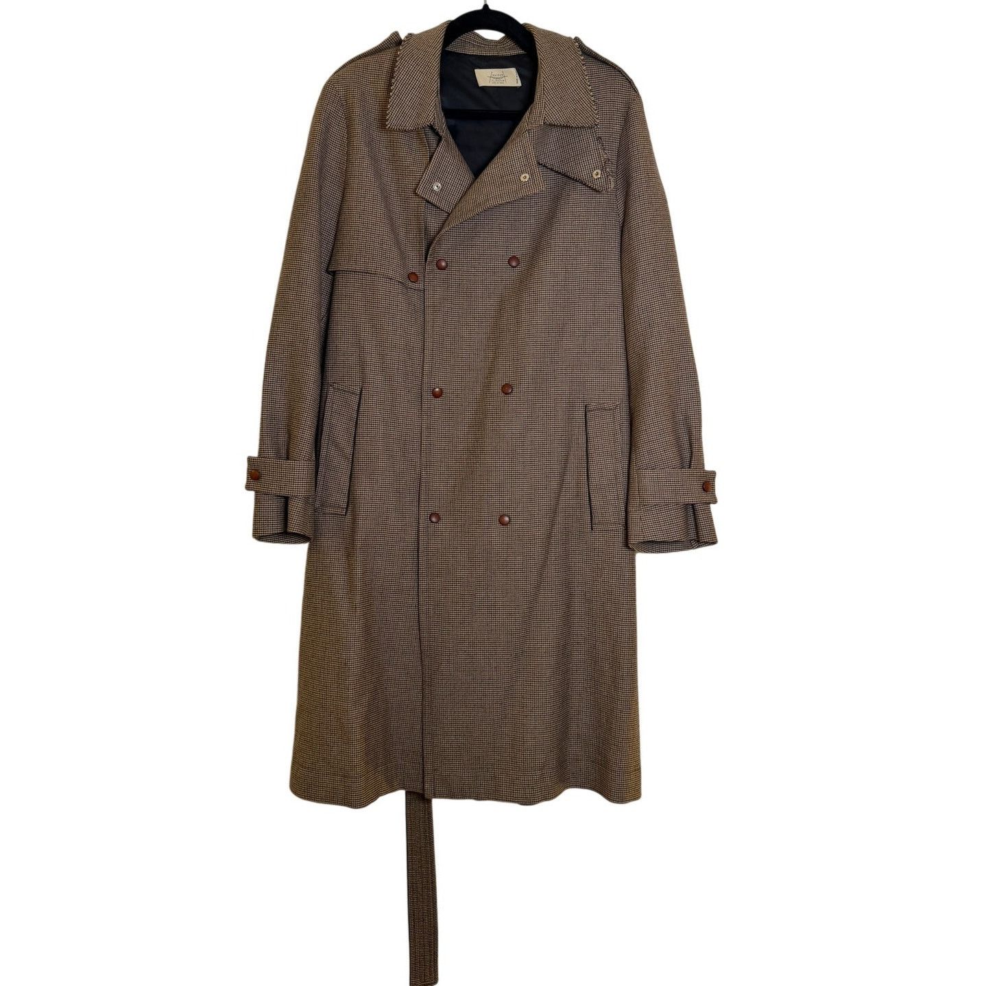 Other Maison Flâneur Houndstooth Trench Coat Size US S / EU 44-46 / 1 - 1 Thumbnail