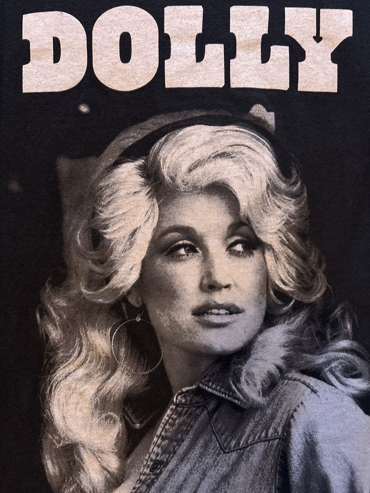 Vintage Dolly Parton Official Photo Tee Size US L / EU 52-54 / 3 - 2 Thumbnail