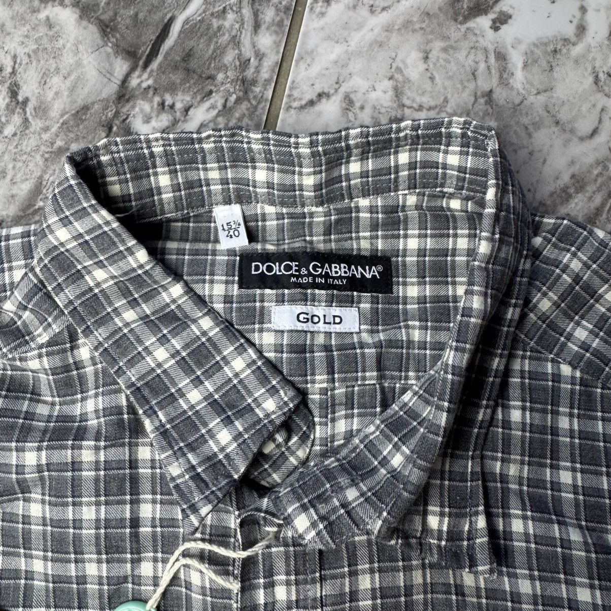 Dolce & Gabbana Dolce & Gabanna Gold shirt vintage men’s Size US M / EU 48-50 / 2 - 5 Thumbnail