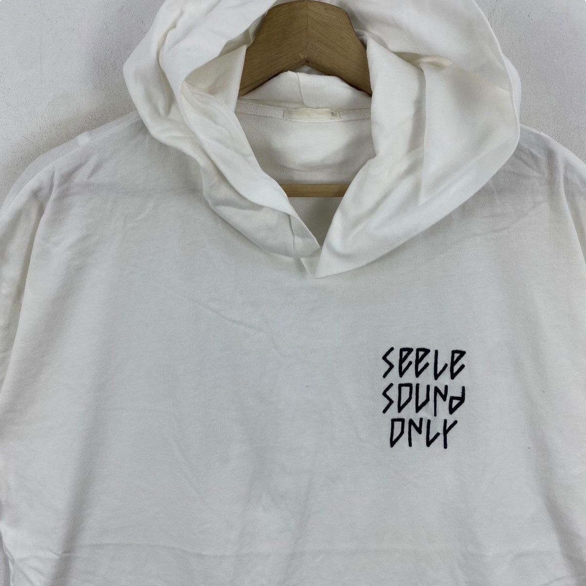 Anime × Japanese Brand EVANGELION Seele Sound Only Anime Short Sleeve Hoodie Size US S / EU 44-46 / 1 - 4 Thumbnail