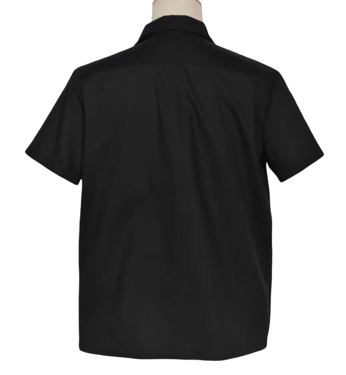 Other Pocket Black Men Shirts Contrast Birds Pattern Size US XXL / EU 58 / 5 - 3 Thumbnail