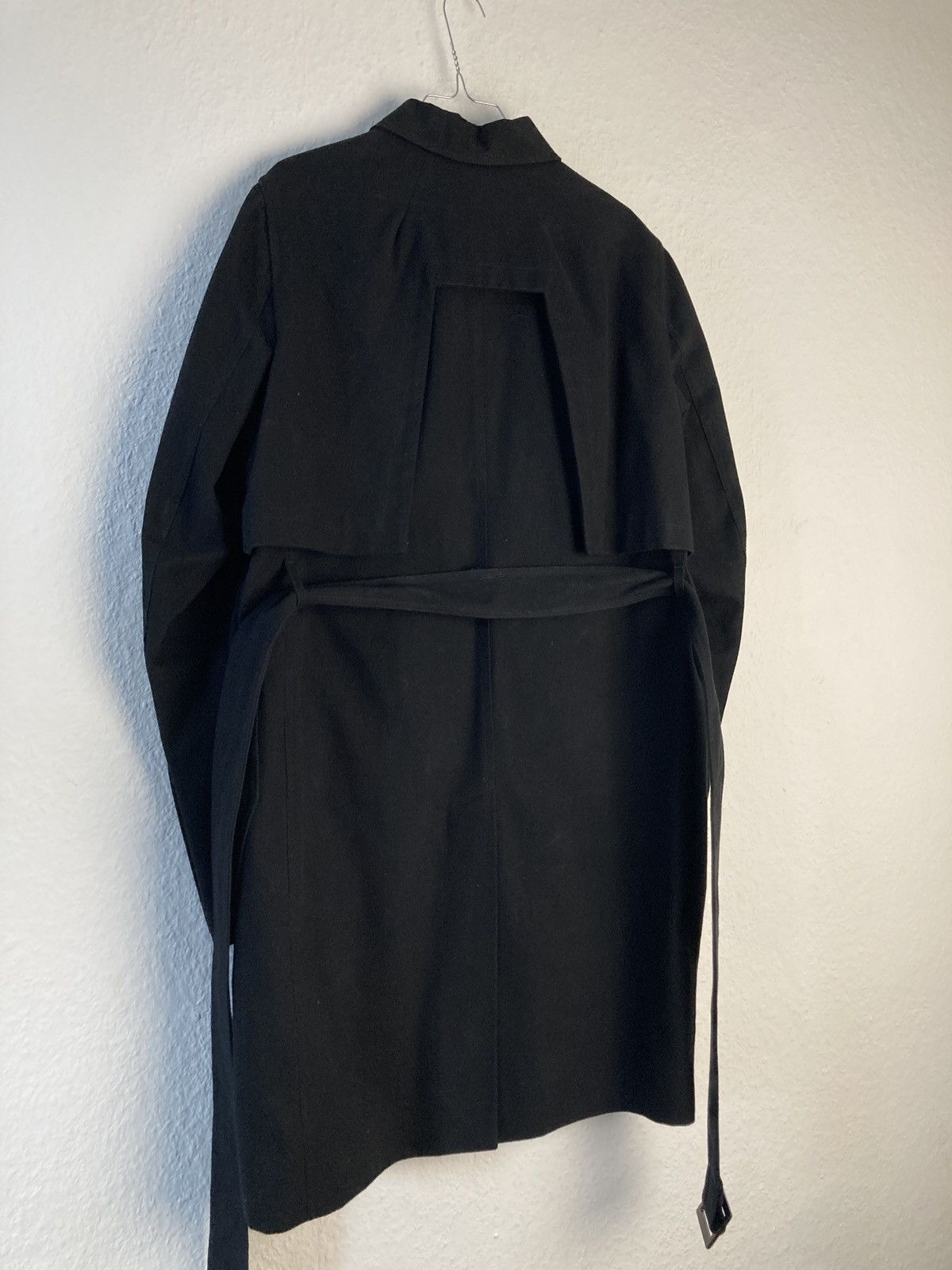 Rick Owens F/W 19 „LARRY“ Paneled Trench Coat Rick Owens IT50/M Size US M / EU 48-50 / 2 - 9 Thumbnail