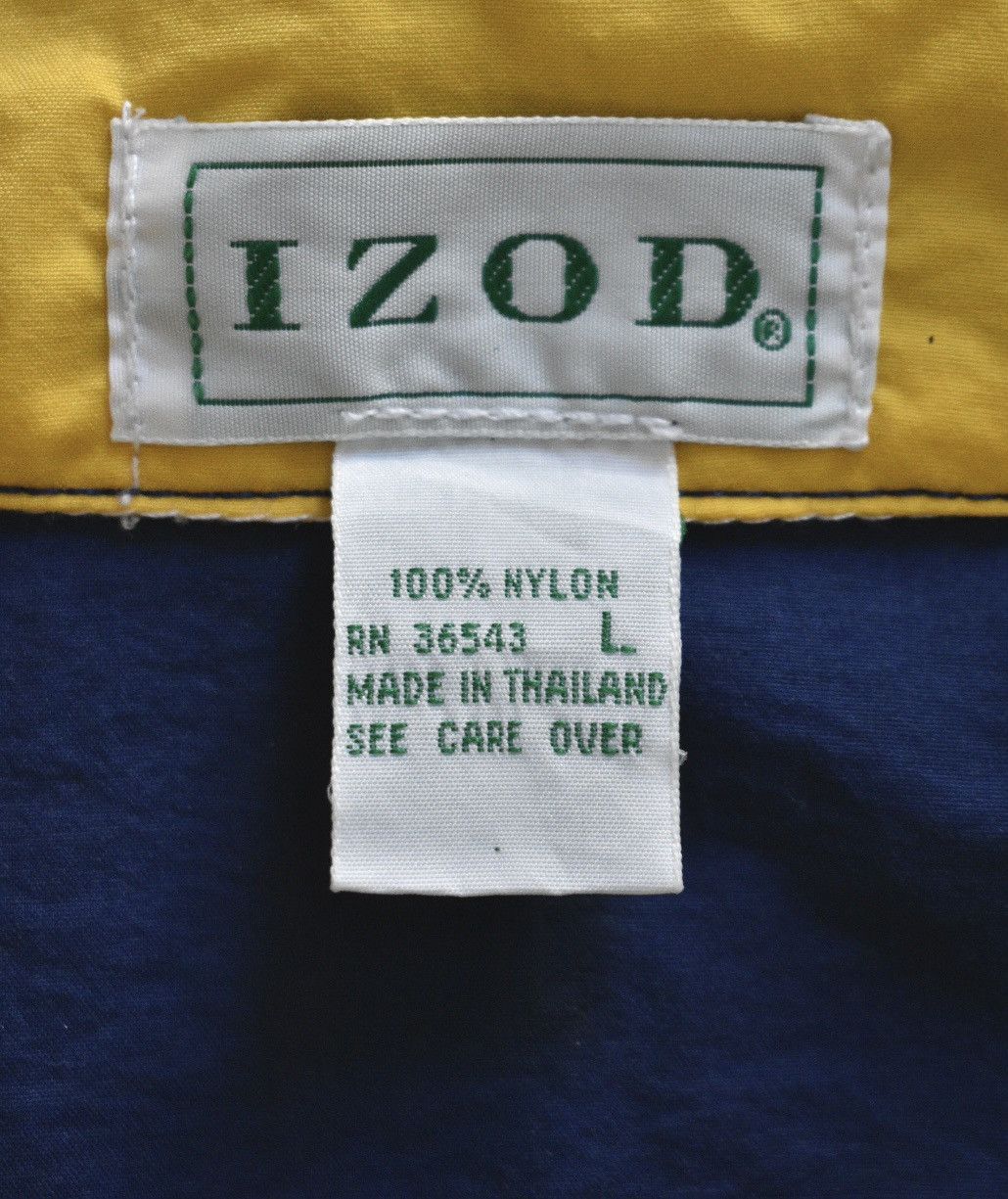 Izod Vintage 90s Izod Sports Halfzip Pullover (L) Size US L / EU 52-54 / 3 - 6 Thumbnail